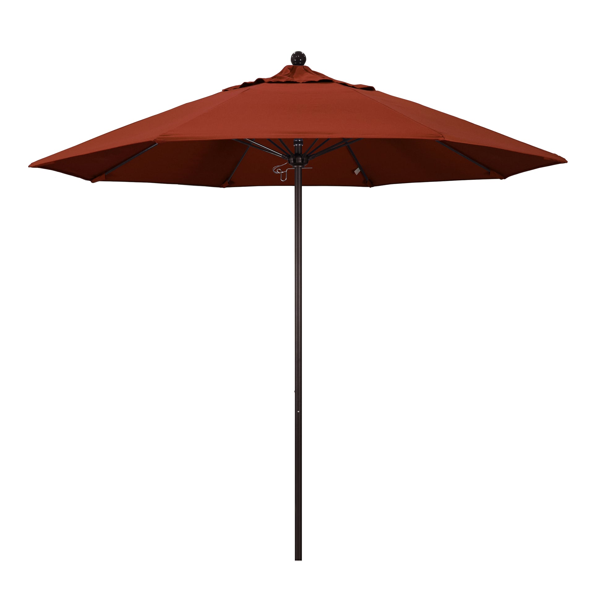 CasaFoyer California Umbrella 9ft Heavy Duty Commercial Grade Patio Umbrella | Aluminum Frame | Fiberglass Ribs | Push Lift System | 3-Year Warranty