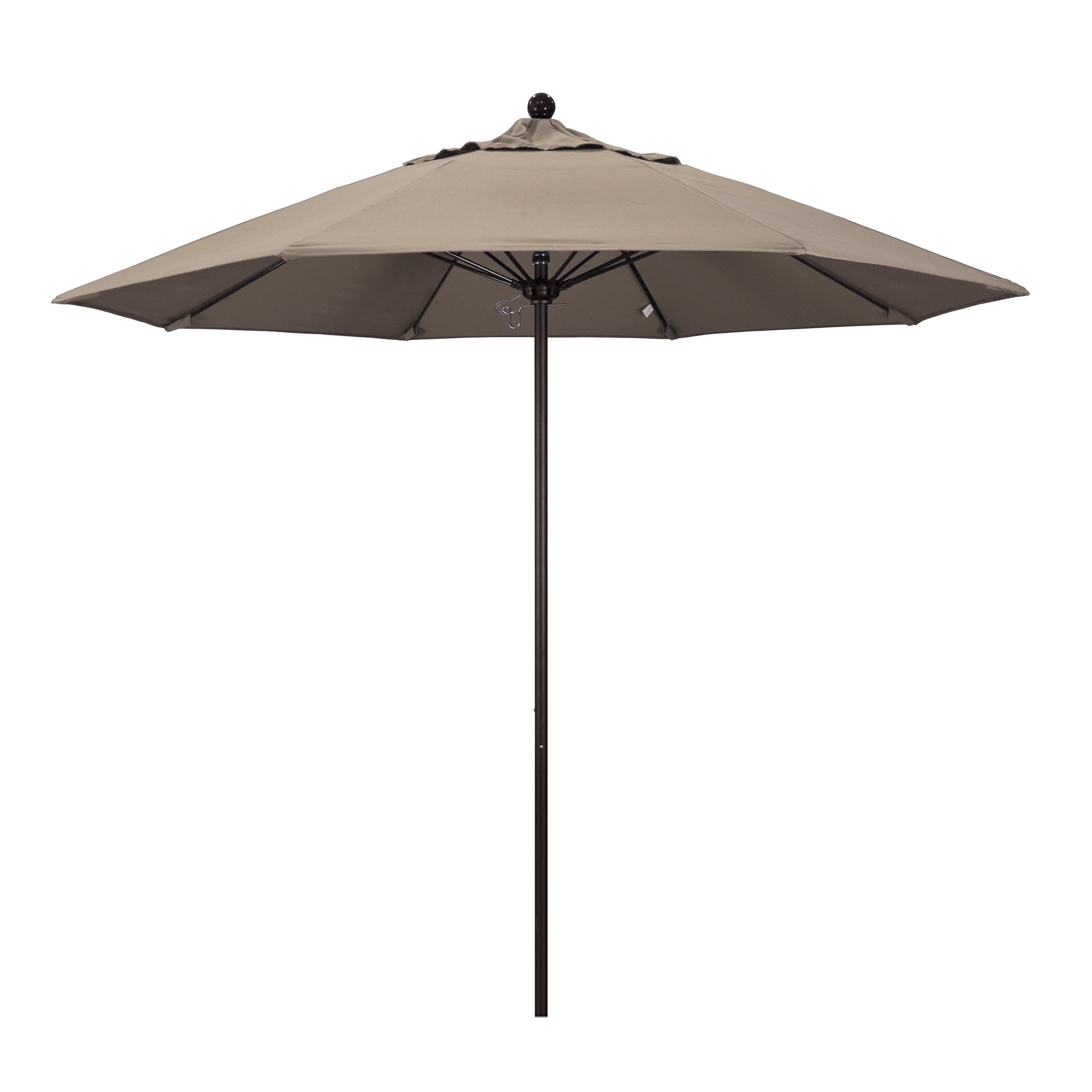 CasaFoyer California Umbrella 9ft Commercial Grade Patio Umbrella | Heavy-Duty Aluminum Frame | Fiberglass Ribs | Push Lift System | 3-Year Warranty
