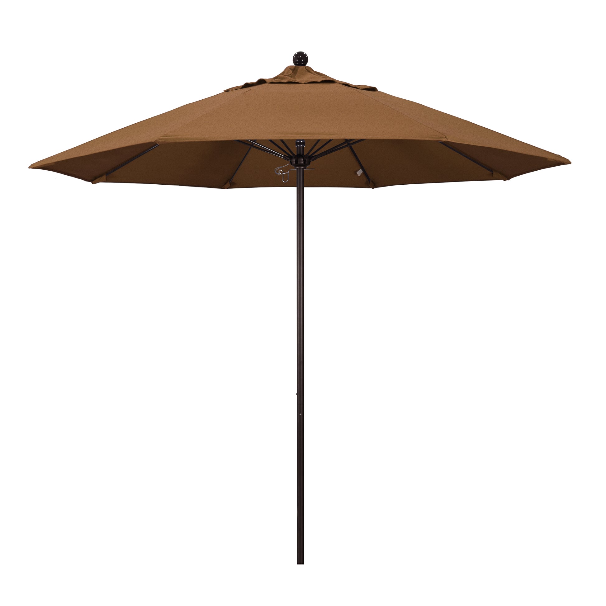 CasaFoyer California Umbrella 9ft Commercial Grade Umbrella - Sturdy Aluminum Frame, Fiberglass Ribs, Push Lift System - Ideal for Residential & Commercial Use