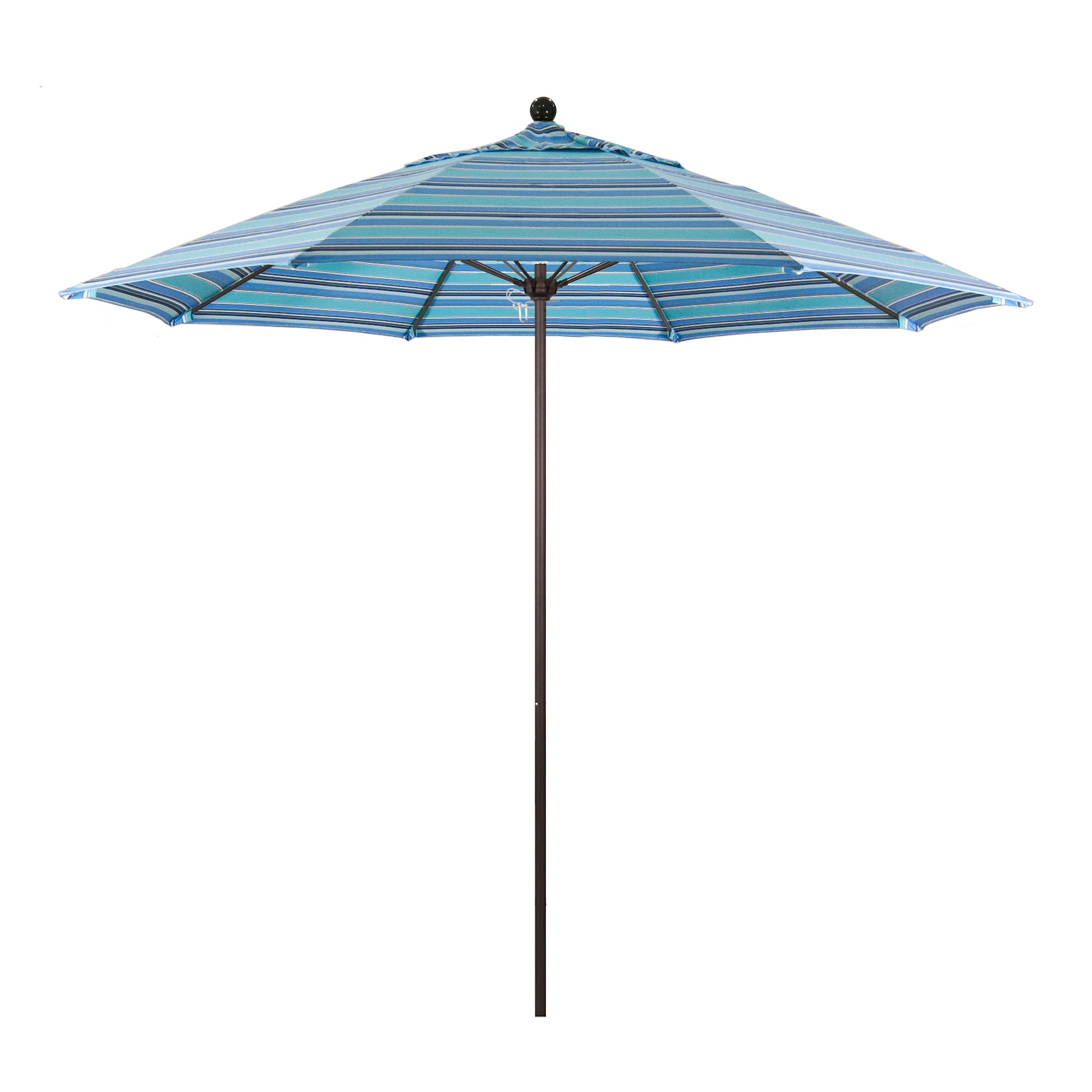 CasaFoyer California Umbrella 9ft Heavy Duty Commercial Grade Umbrella | Aluminum Frame | Fiberglass Ribs | Push Lift System | 3-Year Warranty