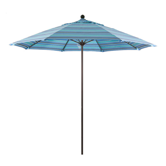 CasaFoyer California Umbrella 9ft Heavy Duty Commercial Grade Umbrella | Aluminum Frame | Fiberglass Ribs | Push Lift System | 3-Year Warranty
