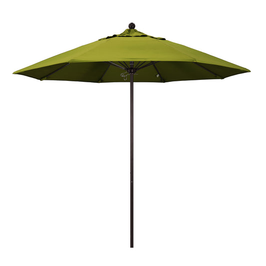 CasaFoyer 9ft Commercial Grade Umbrella with Aluminum Frame, Fiberglass Ribs, and Push Lift System - Durable and Stable for Residential and Commercial Use - 3-Year Warranty