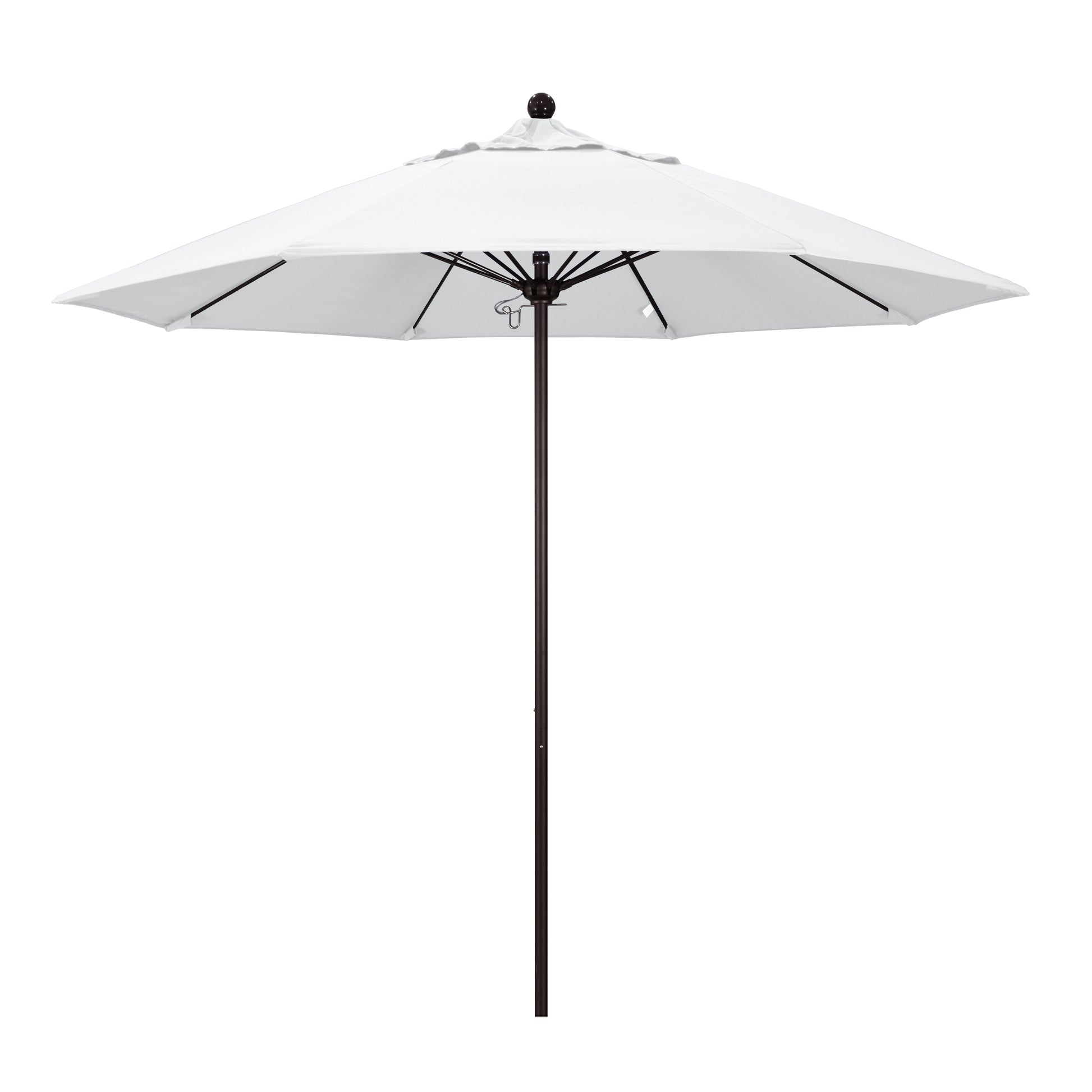 CasaFoyer 9' Commercial Grade Patio Umbrella with Aluminum Frame, Fiberglass Ribs, and Push Lift System - Durable and Reliable for Residential and Commercial Use