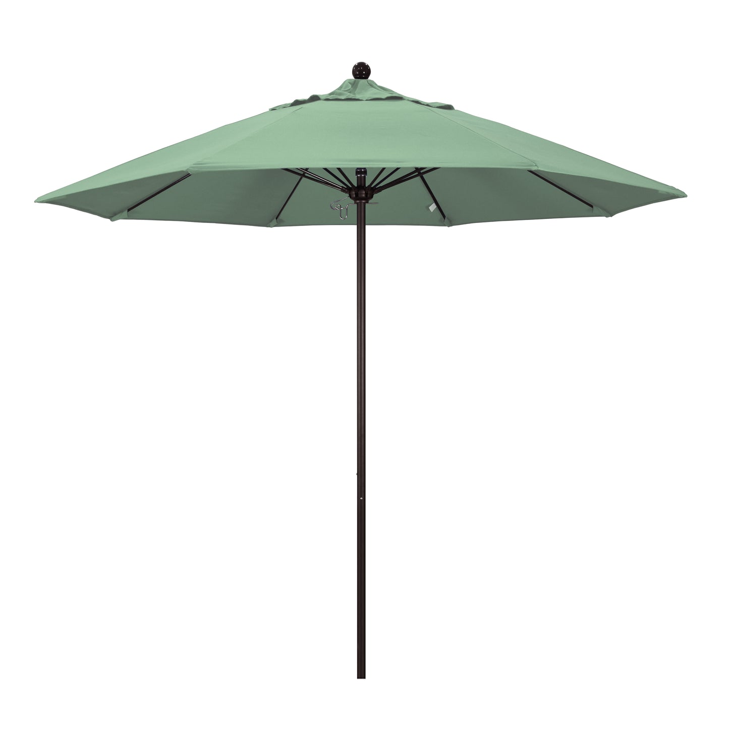 CasaFoyer California Umbrella 9ft Heavy Duty Commercial Grade Umbrella | Aluminum Frame | Fiberglass Ribs | Push Lift System | 3-Year Warranty