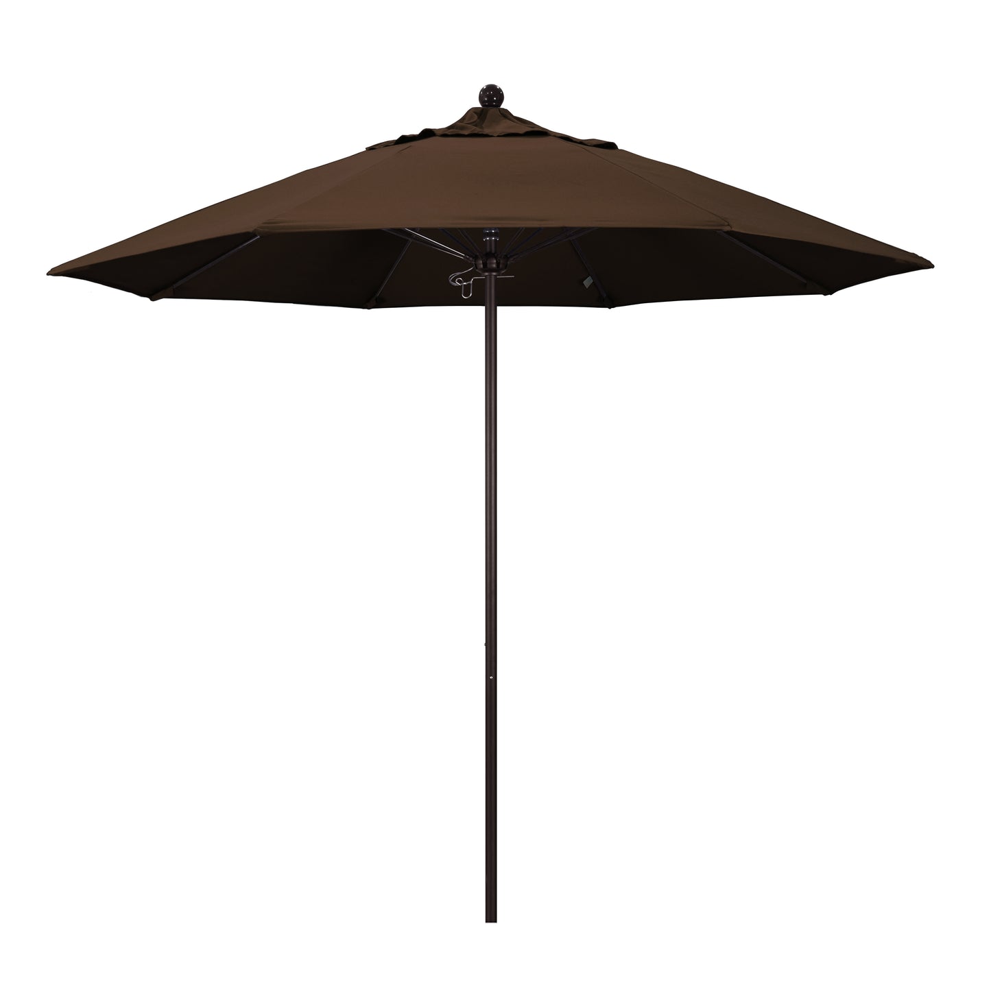 CasaFoyer 9' Commercial Grade Patio Umbrella with Sturdy Aluminum Frame, Fiberglass Ribs, and Push Lift System - Durable and Reliable for Residential and Commercial Use