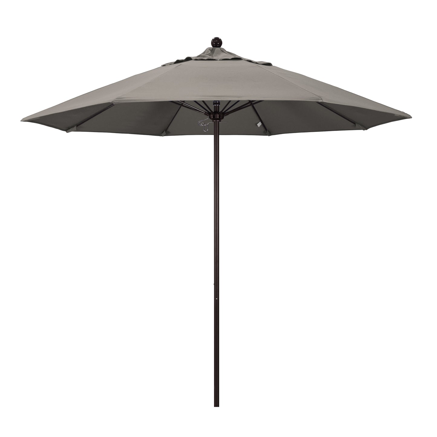 CasaFoyer 9' Commercial Grade Patio Umbrella with Aluminum Frame and Fiberglass Ribs - Durable and Reliable, Ideal for Residential and Commercial Use - 3-Year Warranty