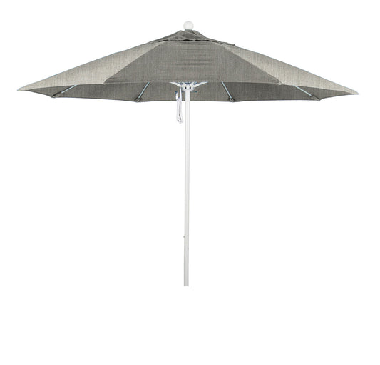 CasaFoyer 9' Commercial Grade Patio Umbrella with Sturdy Aluminum Frame, Fiberglass Ribs, and Push Lift System - 3-Year Warranty
