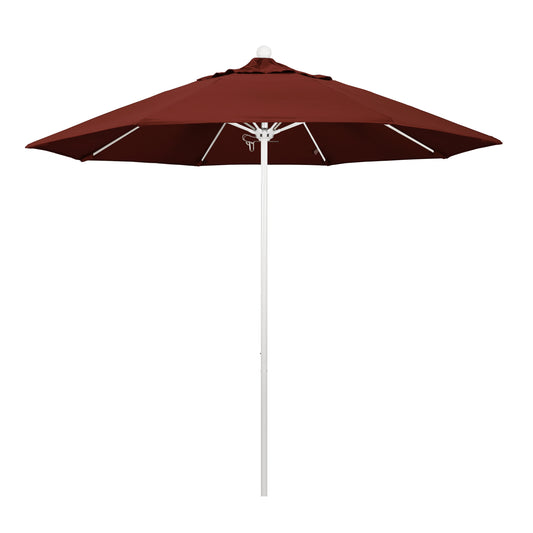 CasaFoyer 9' Commercial Grade Patio Umbrella with Aluminum Frame and Fiberglass Ribs - Durable and Stable for Residential and Commercial Use