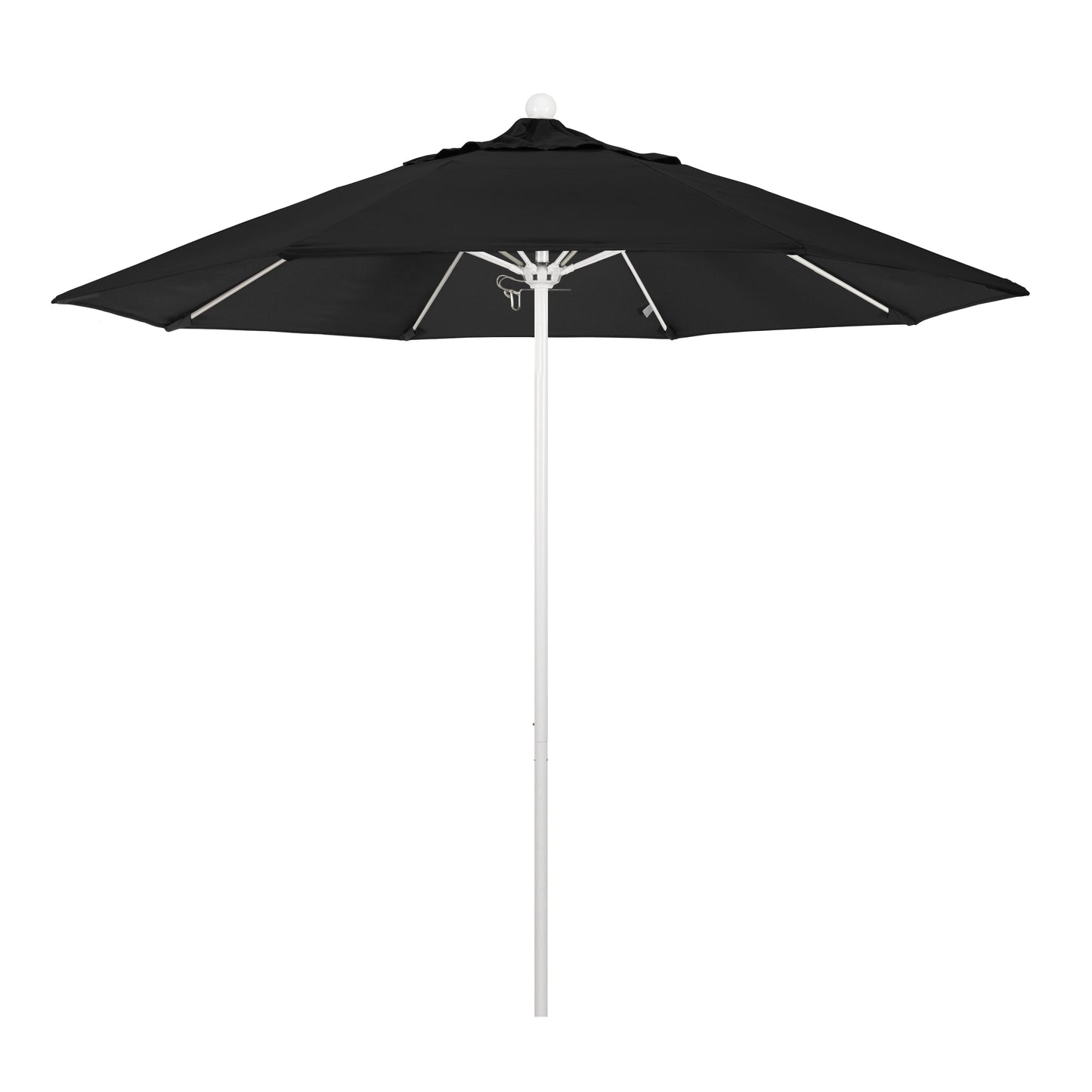 CasaFoyer 9' Commercial Grade Patio Umbrella with Sturdy Aluminum Frame, Fiberglass Ribs, and Push Lift System - Ideal for Residential and Commercial Use