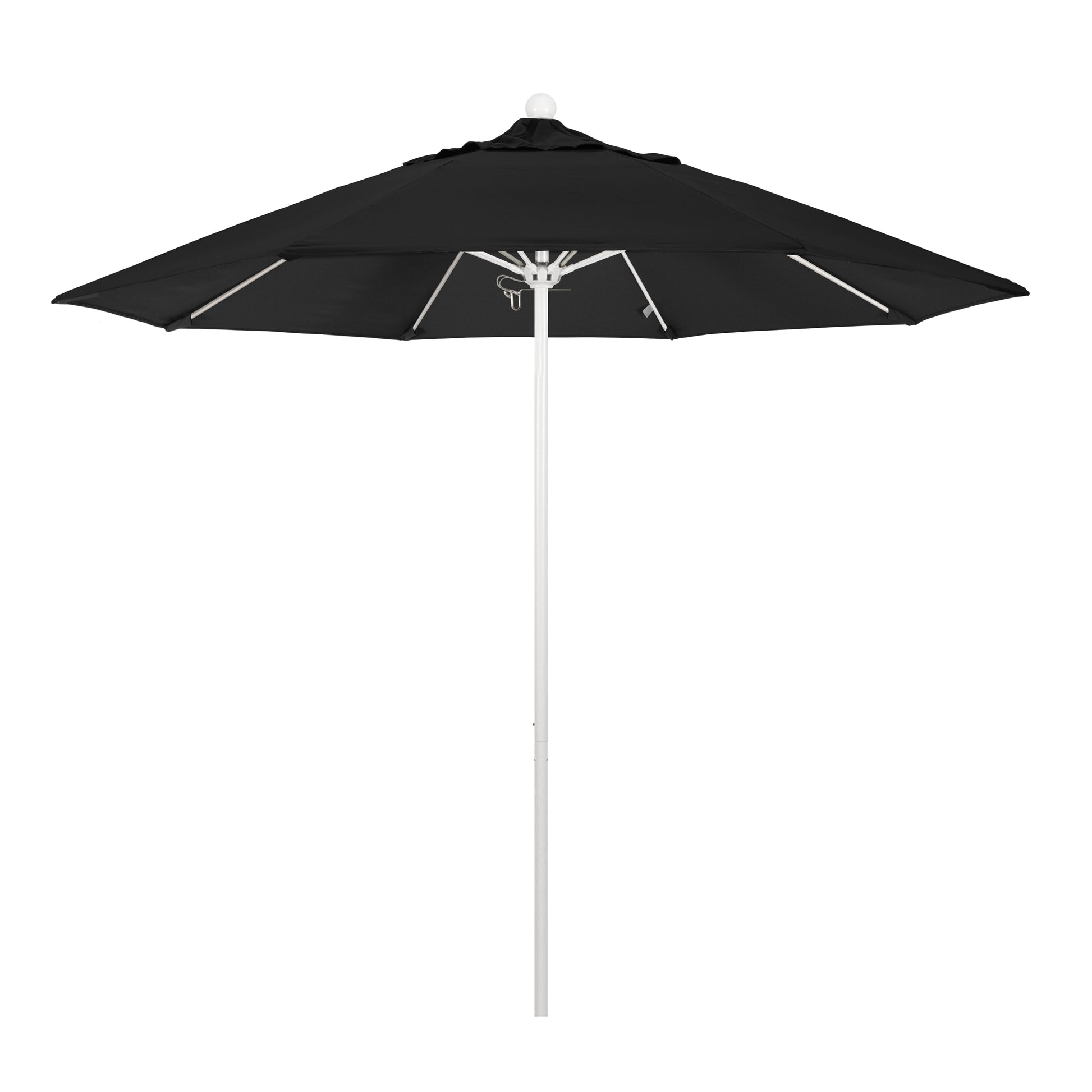 CasaFoyer 9' Commercial Grade Patio Umbrella with Sturdy Aluminum Frame, Fiberglass Ribs, and Push Lift System - Ideal for Residential and Commercial Use