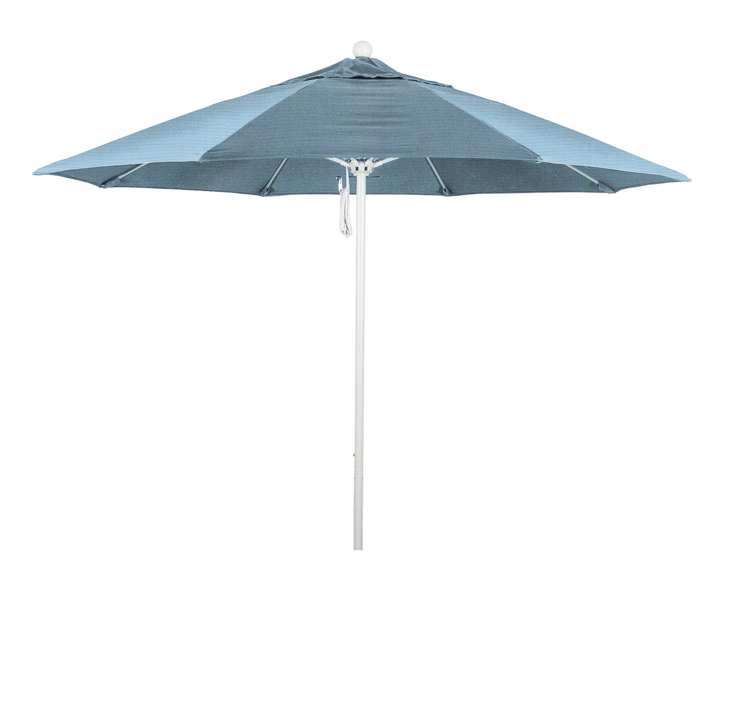 CasaFoyer California Umbrella 9ft Heavy Duty Commercial Grade Umbrella | Aluminum Frame | Fiberglass Ribs | Push Lift System | 3-Year Warranty