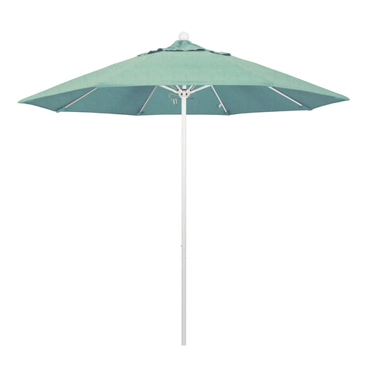 CasaFoyer 9' Commercial Grade Patio Umbrella with Aluminum Frame, Fiberglass Ribs, and Push Lift System - Durable and Reliable for Residential and Commercial Use
