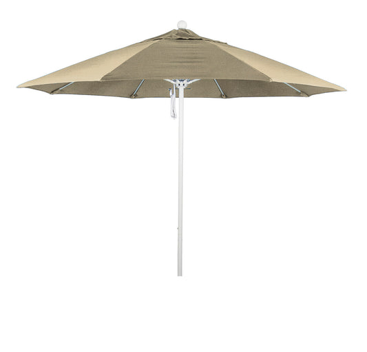 CasaFoyer 9' Commercial Grade Patio Umbrella with Aluminum Frame, Fiberglass Ribs, and Push Lift System - 3-Year Warranty, Ideal for Residential and Commercial Use