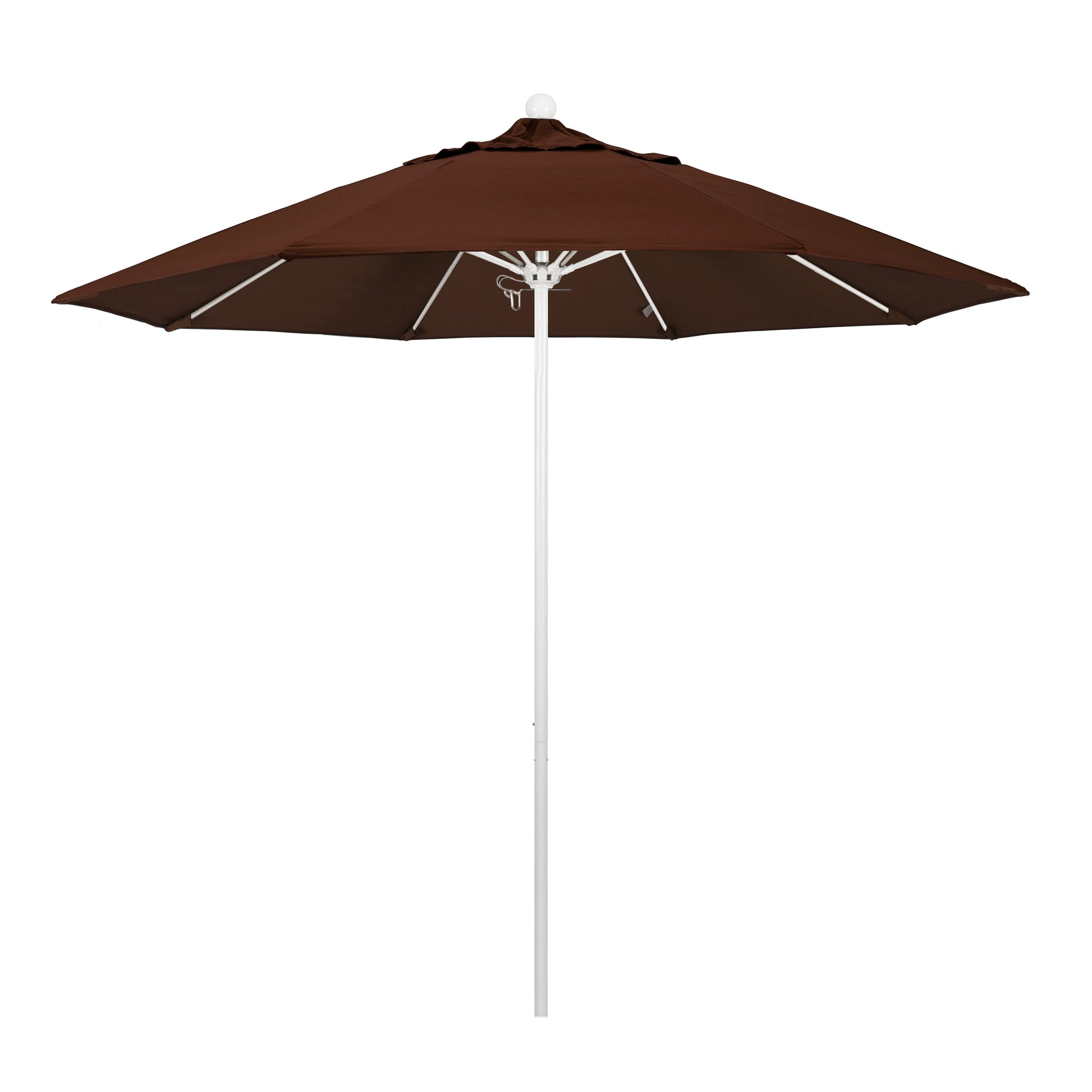 CasaFoyer California Umbrella 9ft Heavy Duty Commercial Grade Patio Umbrella - Durable Aluminum Frame, Fiberglass Ribs, Push Lift System - 3 Year Warranty