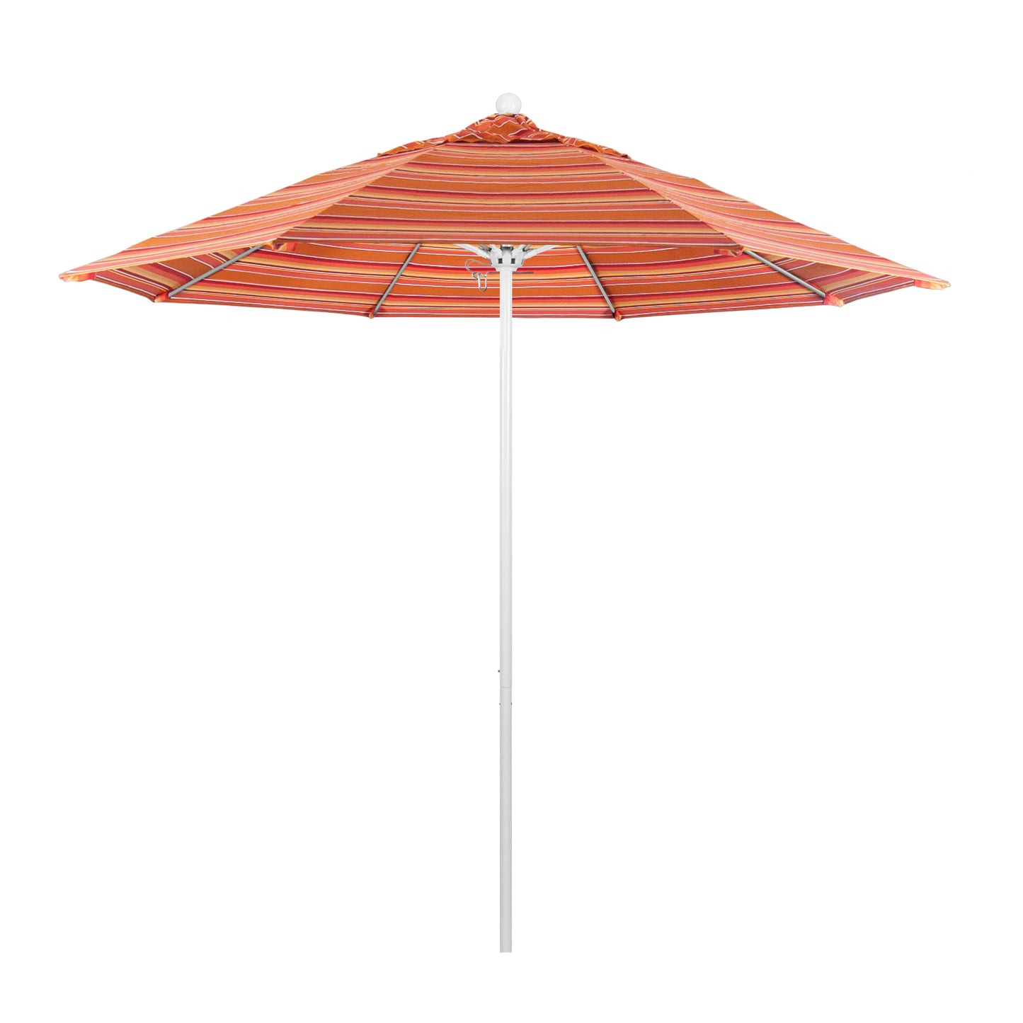 CasaFoyer 9' Heavy-Duty Commercial Umbrella | Aluminum Frame | Fiberglass Ribs | Push Lift | 3-Year Warranty | Versatile & Durable