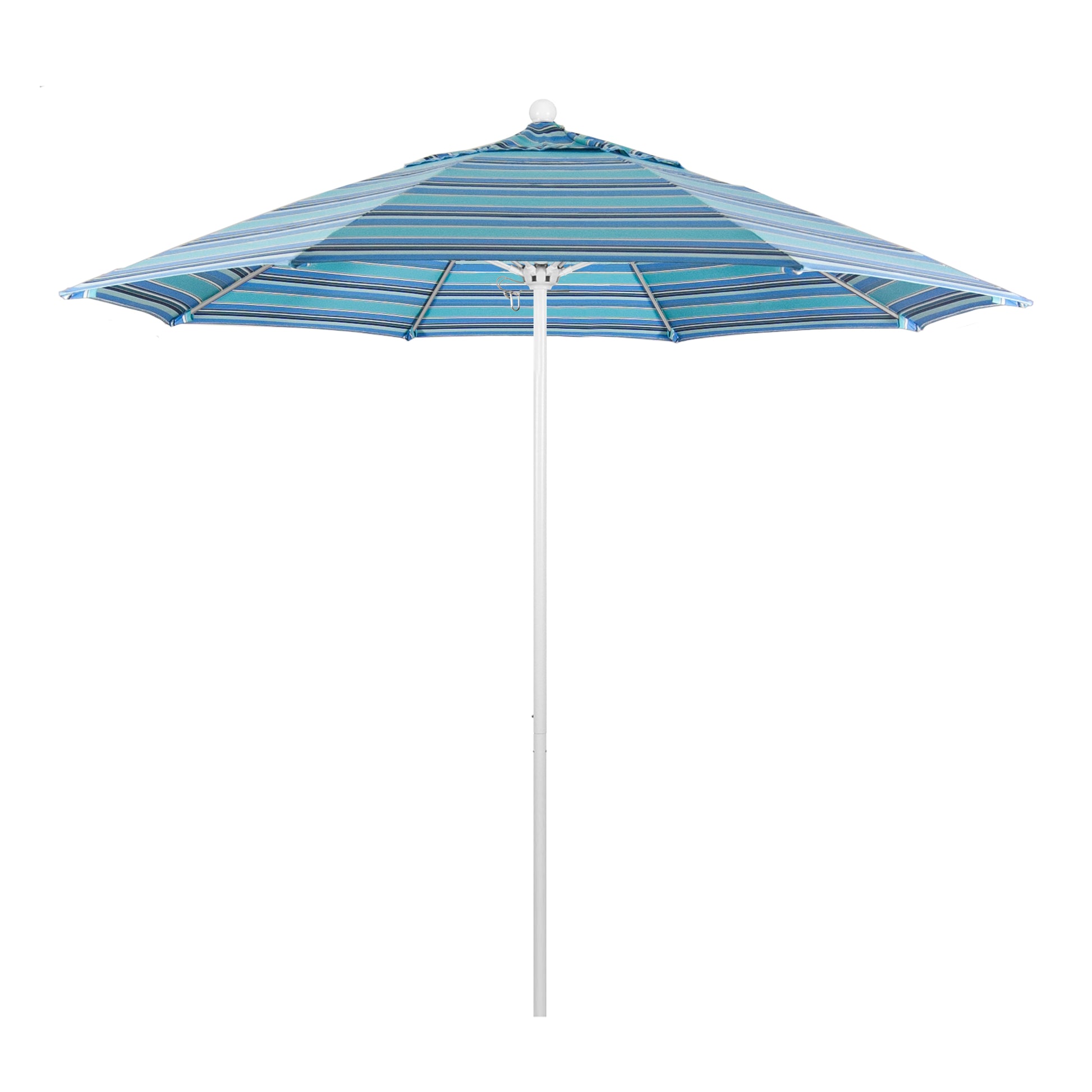 CasaFoyer California Umbrella 9ft Heavy-Duty Commercial Grade Patio Umbrella | Aluminum Frame | Fiberglass Ribs | Push Lift System | 3-Year Warranty
