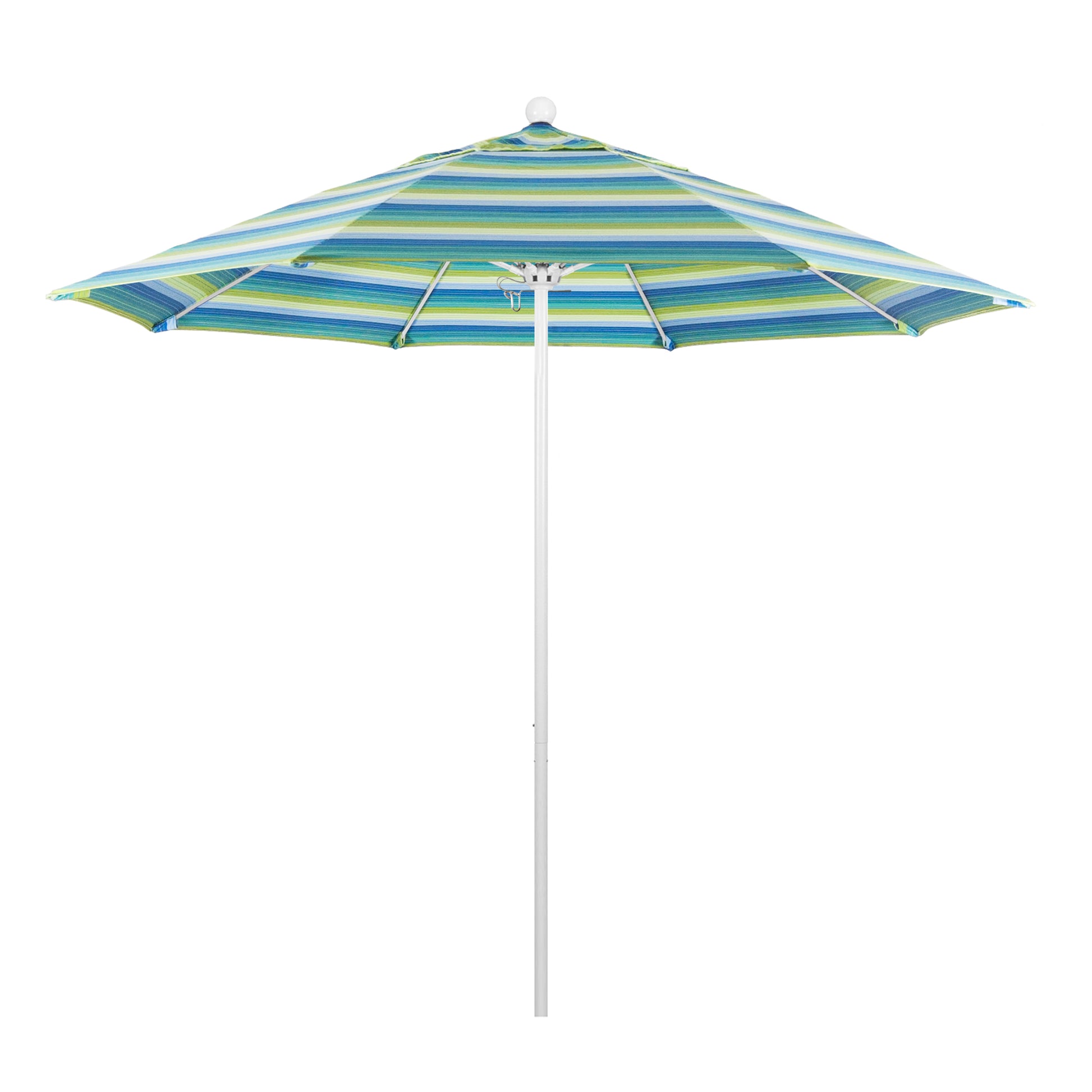 CasaFoyer California Umbrella 9ft Heavy Duty Commercial Grade Patio Umbrella | Aluminum Frame | Fiberglass Ribs | Push Lift System | 3-Year Warranty