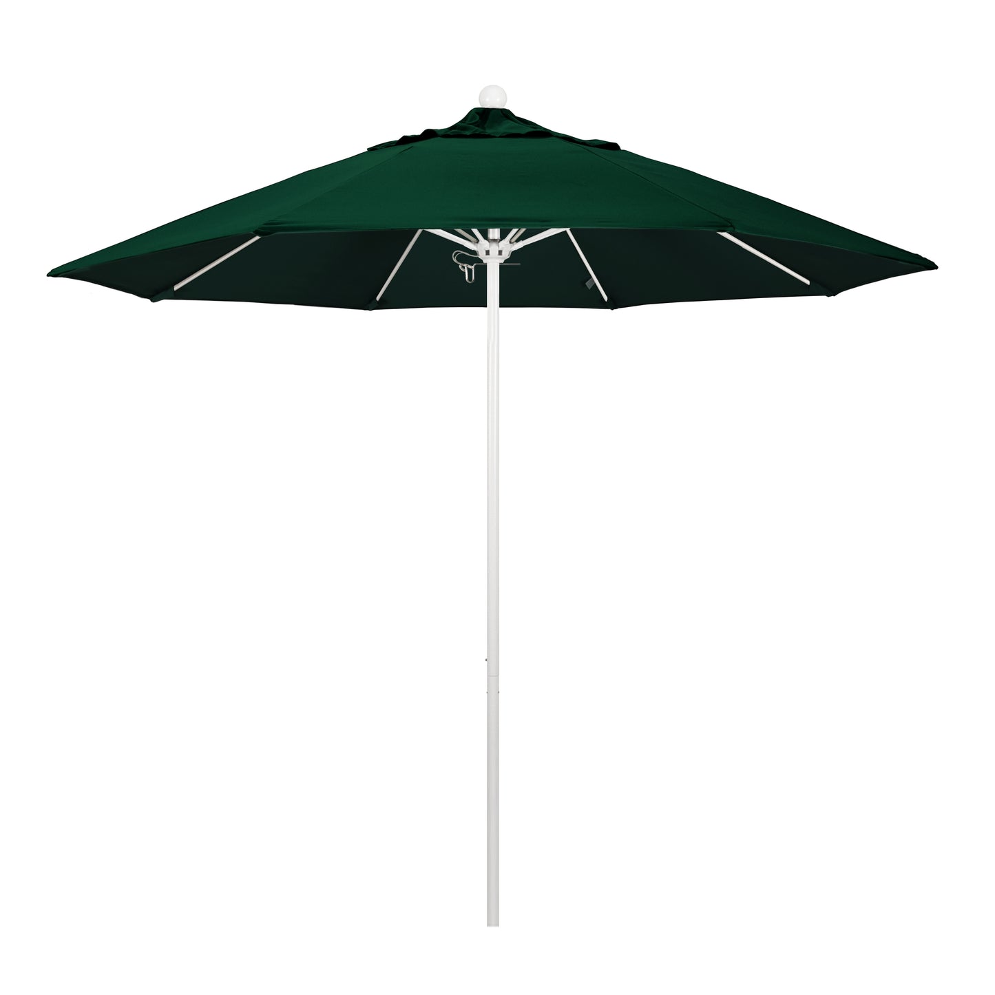 CasaFoyer 9' Commercial Grade Patio Umbrella with Aluminum Frame, Fiberglass Ribs, and Push Lift System - 3-Year Warranty, Ideal for Residential and Commercial Use