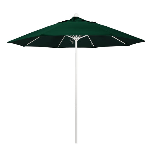 CasaFoyer 9' Commercial Grade Patio Umbrella with Aluminum Frame, Fiberglass Ribs, and Push Lift System - 3-Year Warranty, Ideal for Residential and Commercial Use