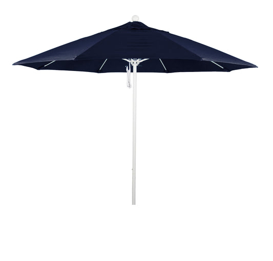 CasaFoyer 9ft Commercial Grade Umbrella with Aluminum Frame, Fiberglass Ribs, and Push Lift System - Durable and Versatile for Residential and Commercial Use