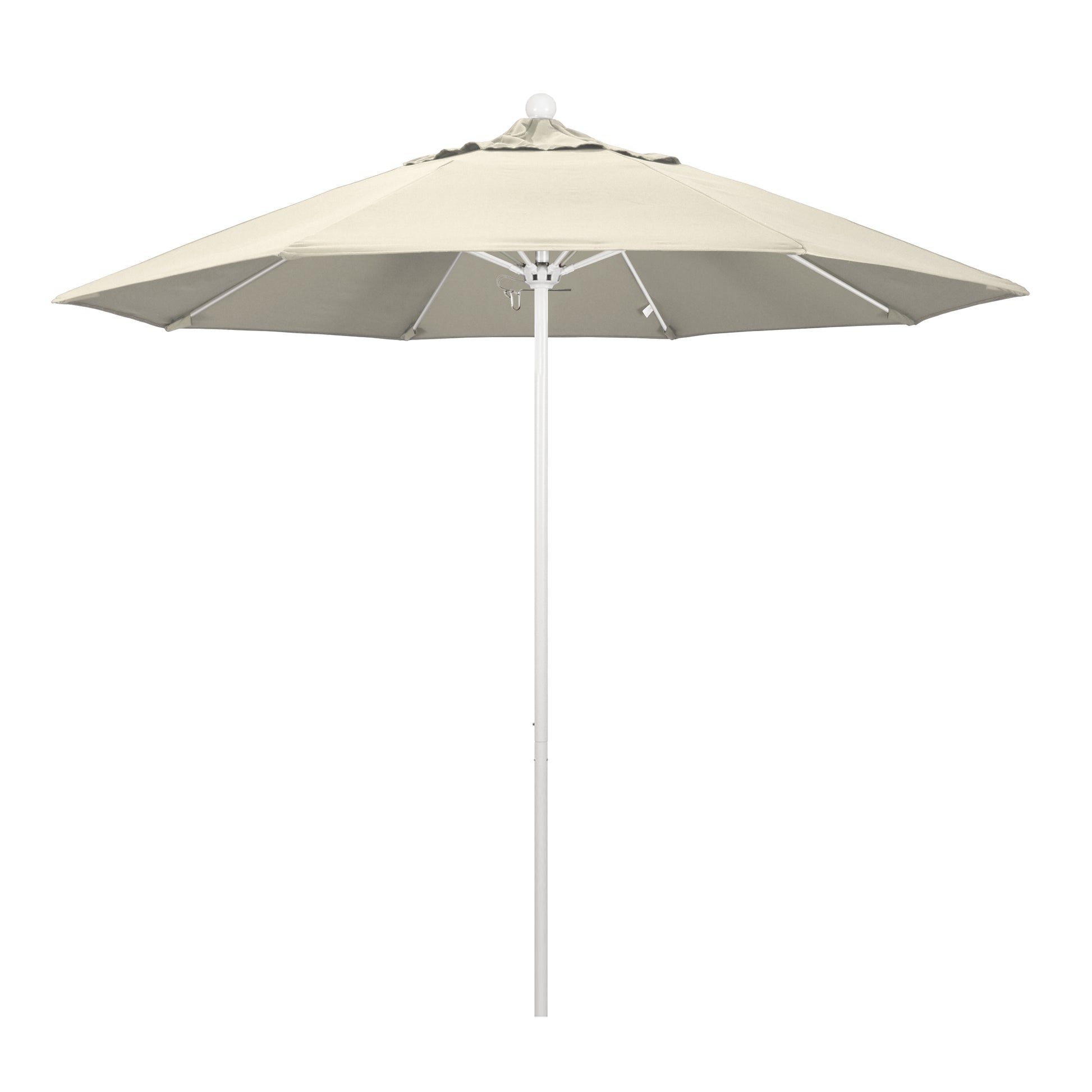 CasaFoyer 9' Commercial Grade Patio Umbrella with Sturdy Aluminum Frame, Fiberglass Ribs, and Push Lift System - 3-Year Warranty, Resilient & User-Friendly
