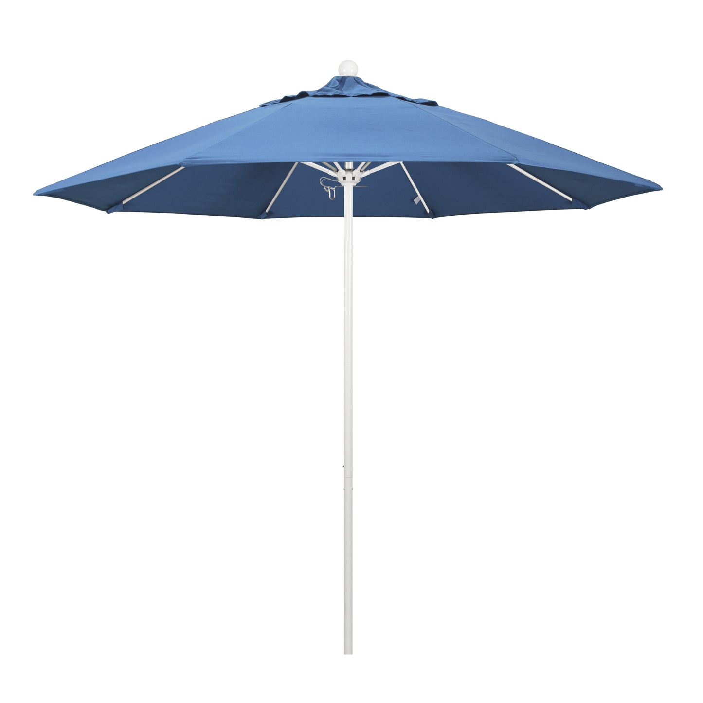 CasaFoyer California Umbrella 9ft Heavy Duty Commercial Grade Patio Umbrella | Aluminum Frame | Fiberglass Ribs | Push Lift System | 3-Year Warranty