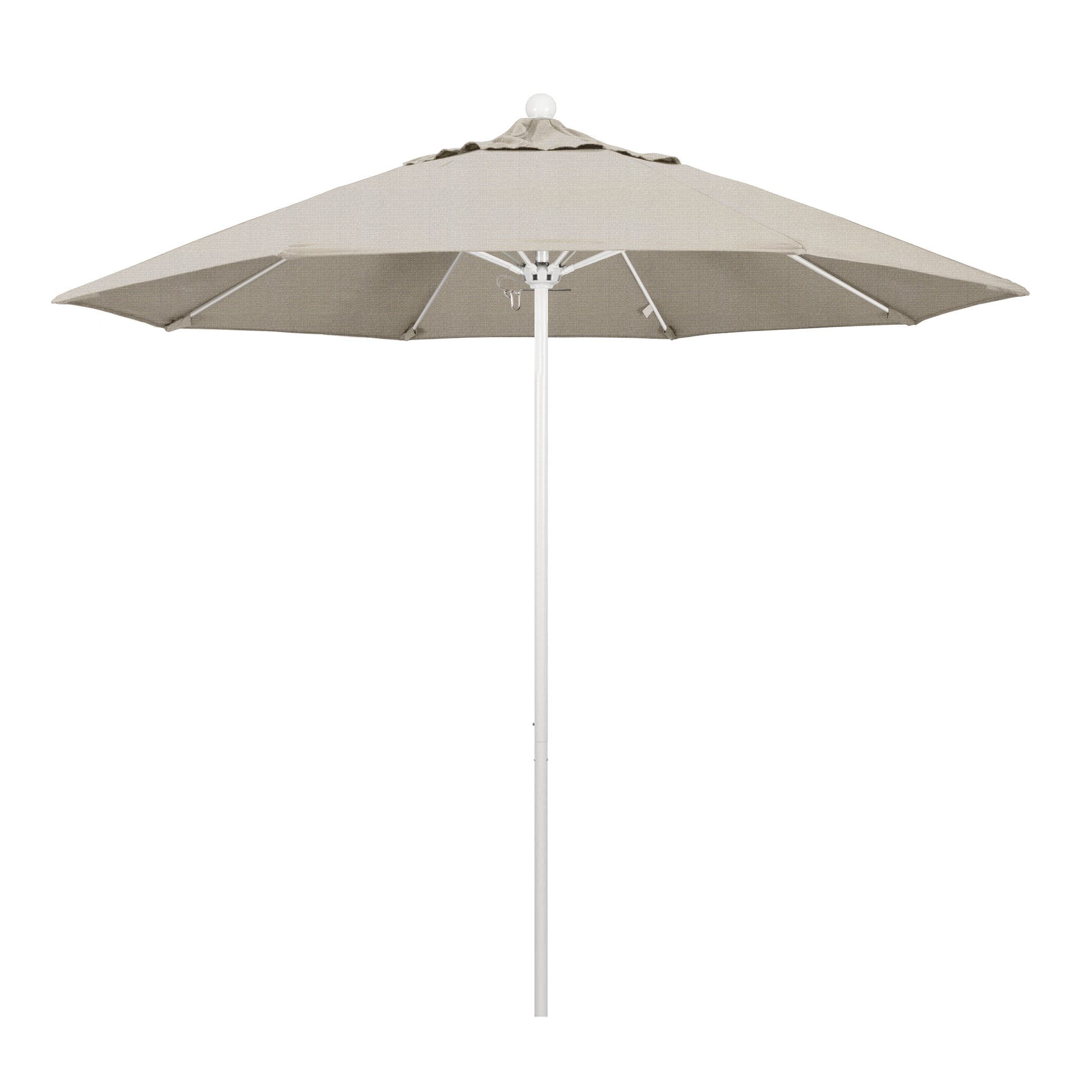 CasaFoyer 9' Commercial Grade Patio Umbrella with Aluminum Frame and Fiberglass Ribs - Durable and Reliable - Push Lift System - 3-Year Warranty