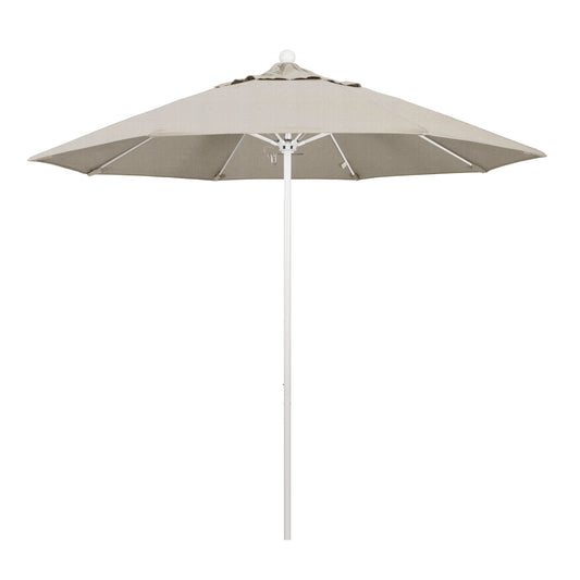CasaFoyer 9' Commercial Grade Patio Umbrella with Aluminum Frame and Fiberglass Ribs - Durable and Reliable - Push Lift System - 3-Year Warranty