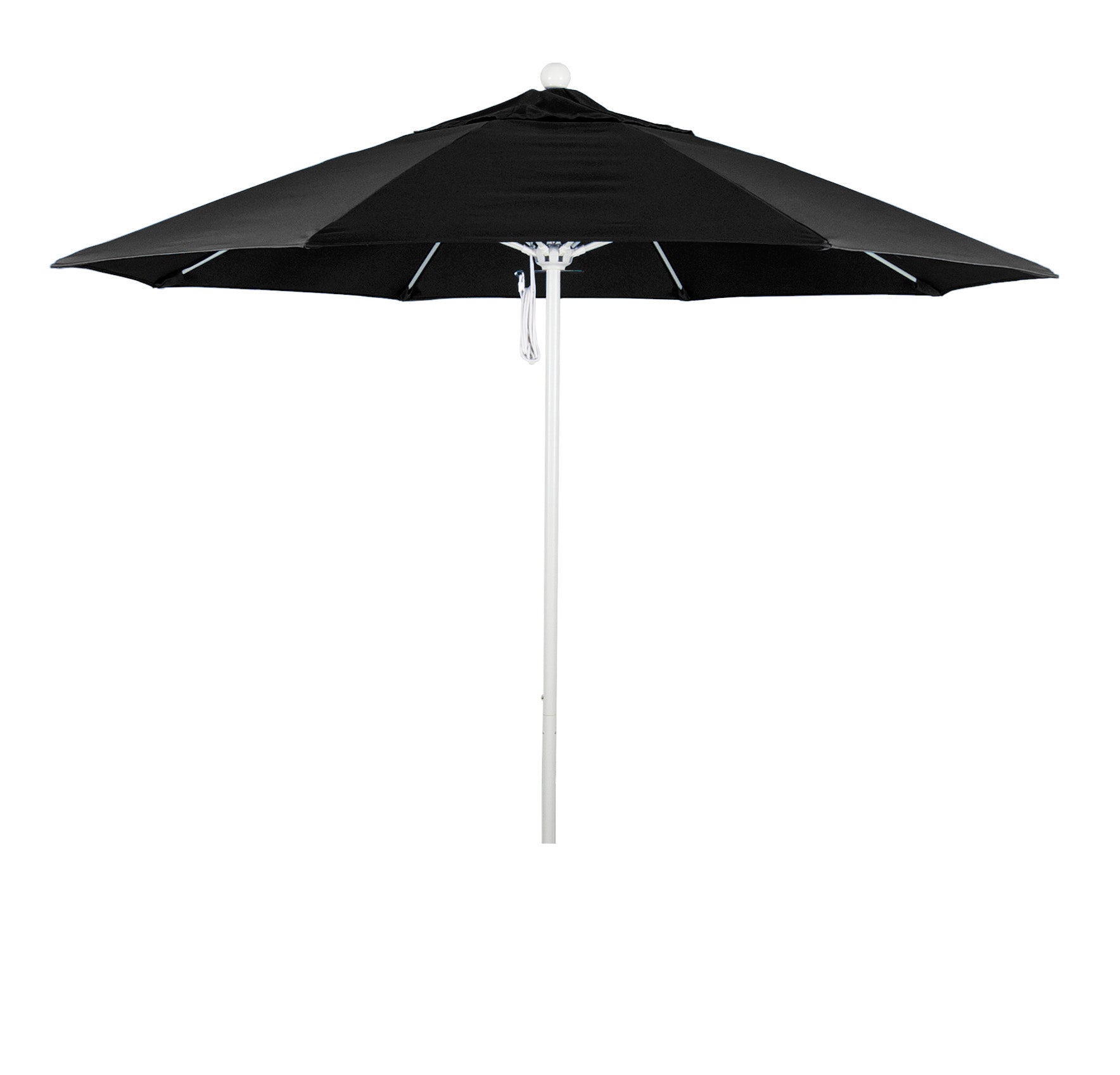 CasaFoyer California Umbrella 9ft Heavy-Duty Commercial-Grade Umbrella | Aluminum Frame | Fiberglass Ribs | Push Lift System | 3-Year Warranty