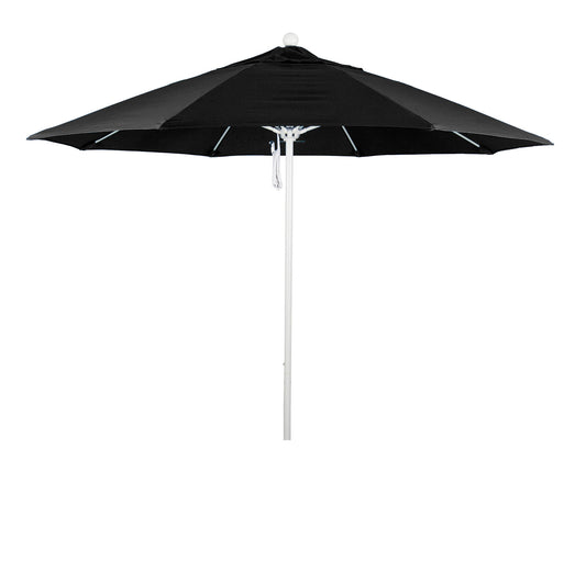 CasaFoyer California Umbrella 9ft Heavy-Duty Commercial-Grade Umbrella | Aluminum Frame | Fiberglass Ribs | Push Lift System | 3-Year Warranty