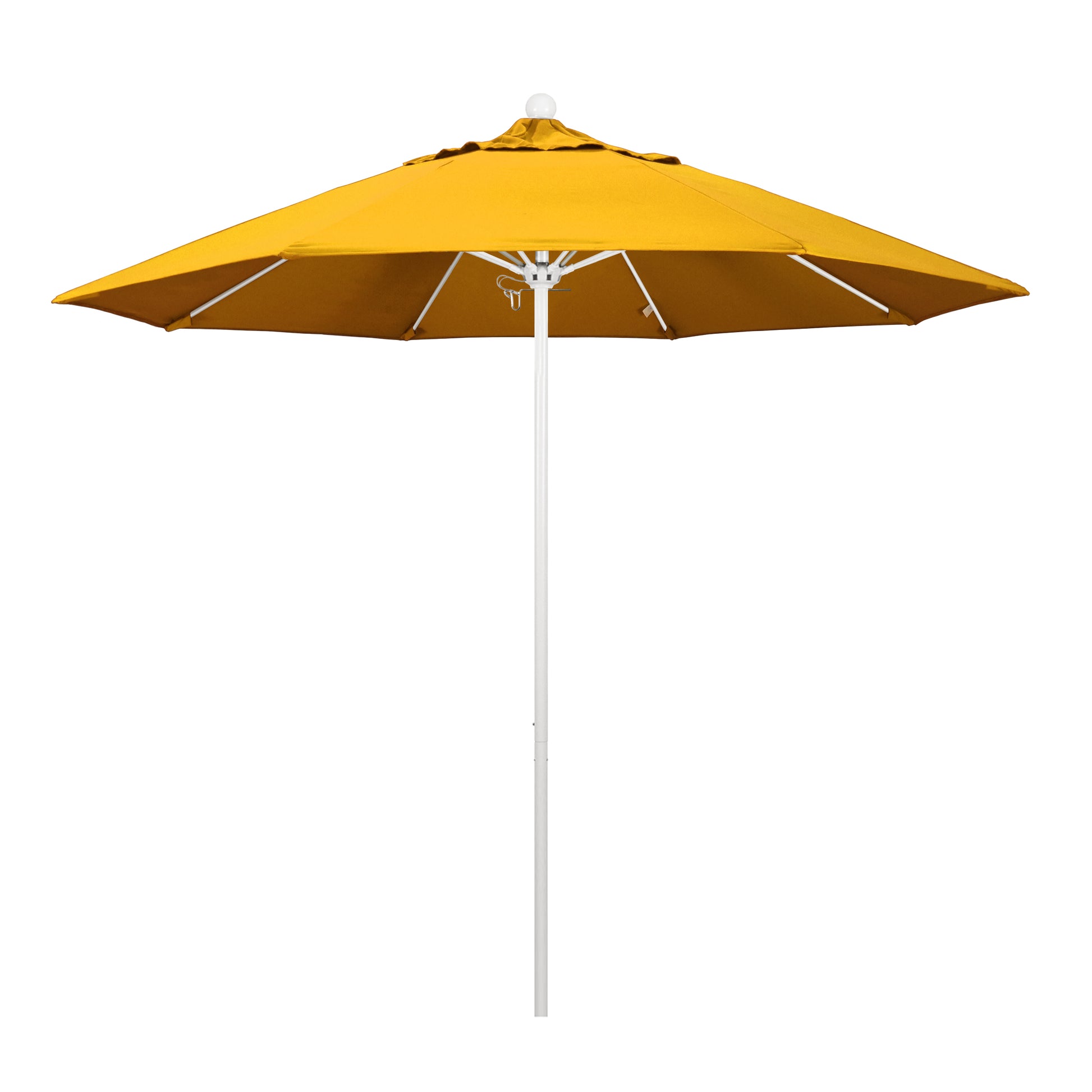 CasaFoyer California Umbrella 9ft Heavy Duty Commercial Grade Patio Umbrella | Aluminum Frame | Fiberglass Ribs | Push Lift System | 3-Year Warranty