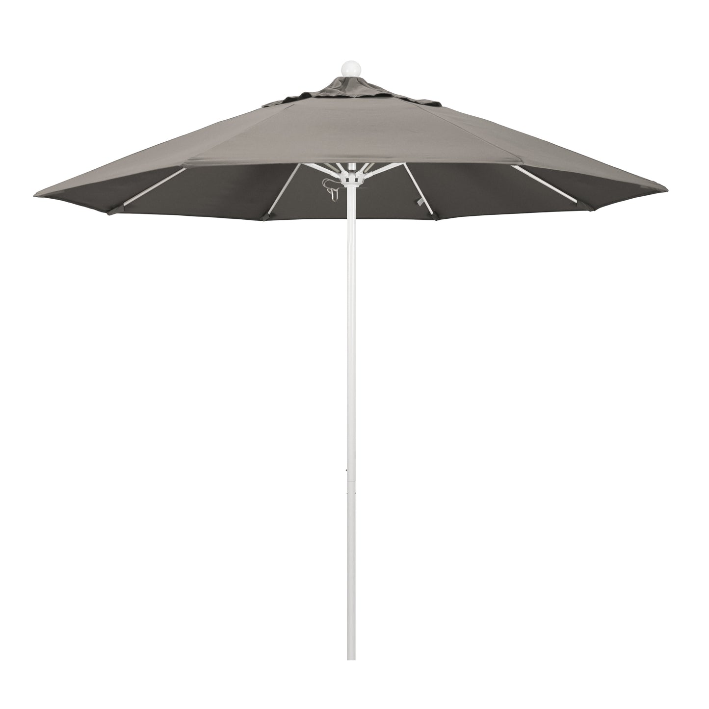 CasaFoyer 9' Commercial Grade Umbrella with Aluminum Frame, Fiberglass Ribs, and Push Lift System - Durable and Stable for Residential and Commercial Use - 3-Year Warranty