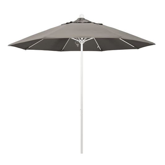 CasaFoyer 9' Commercial Grade Umbrella with Aluminum Frame, Fiberglass Ribs, and Push Lift System - Durable and Stable for Residential and Commercial Use - 3-Year Warranty