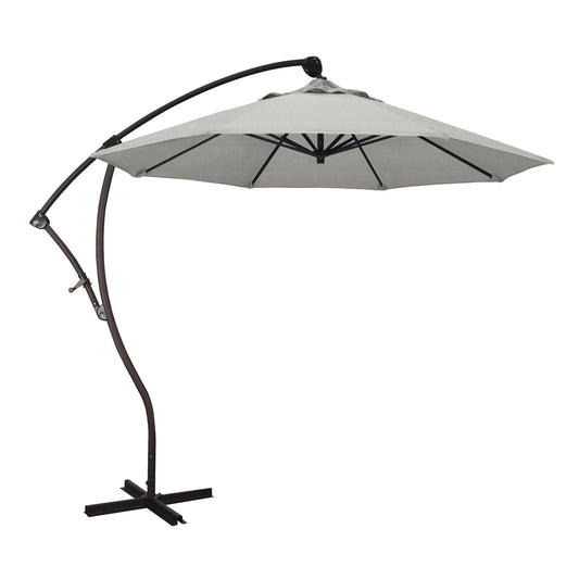 CasaFoyer California Umbrella BA 908 9ft Cantilever Umbrella - Adjustable 360 Tilt & Turn, Durable Aluminum Pole & Ribs, Sunbrella Fabric