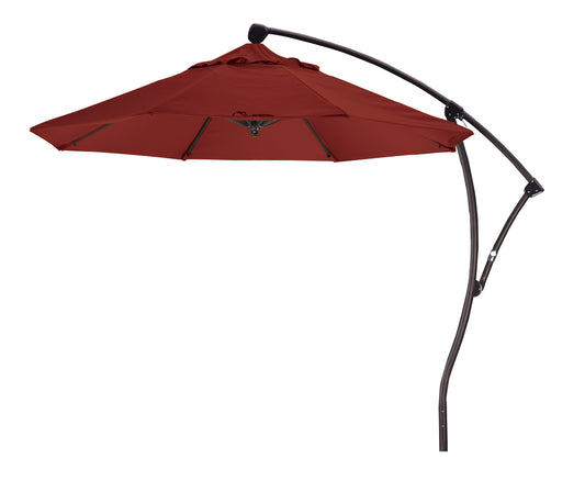 CasaFoyer California Umbrella BA 908 9ft Cantilever Umbrella - 360 Tilt & Turn, Sturdy Aluminum Pole, Sunbrella Fabric, Ideal for Outdoor Areas