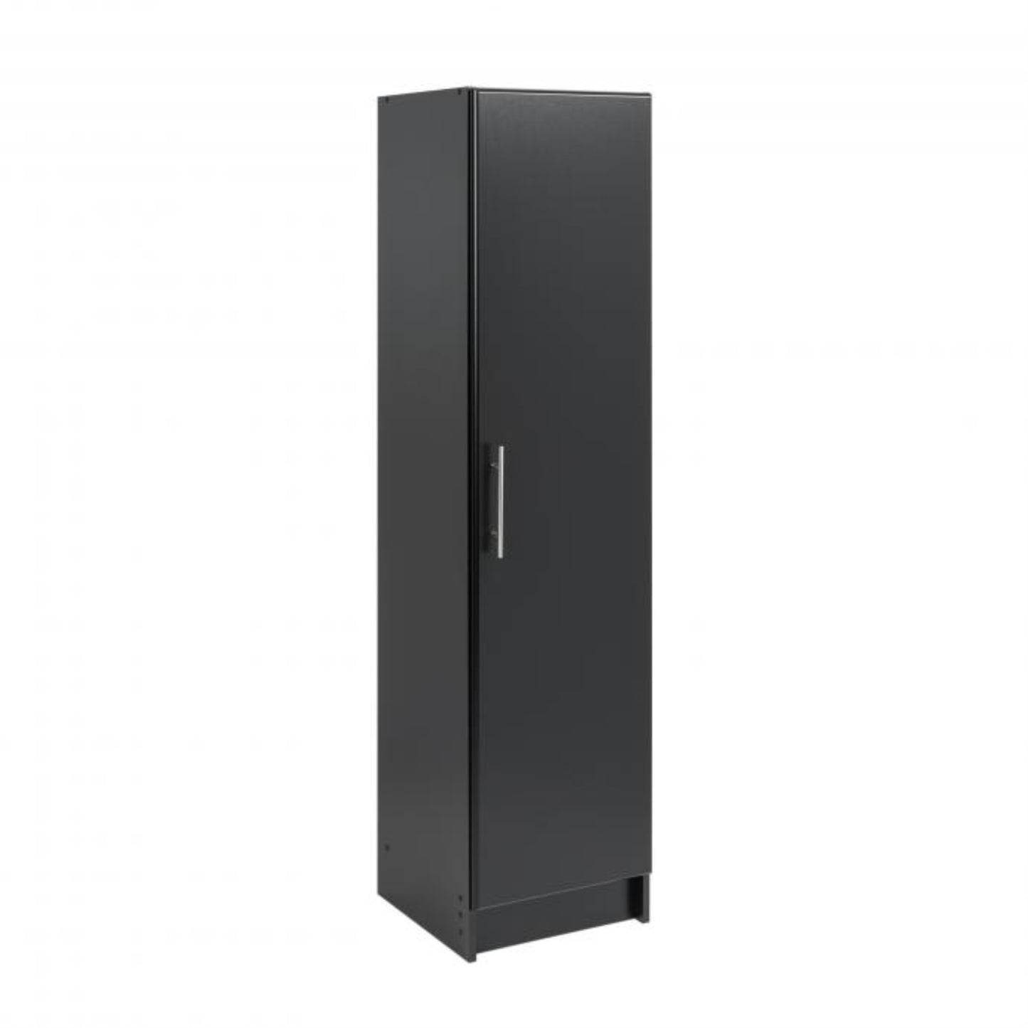 CasaFoyer BEB-1664 Elite 16" Narrow Cabinet - Sleek Black Finish, Adjustable Shelves, Stackable Option for 89" Vertical Storage