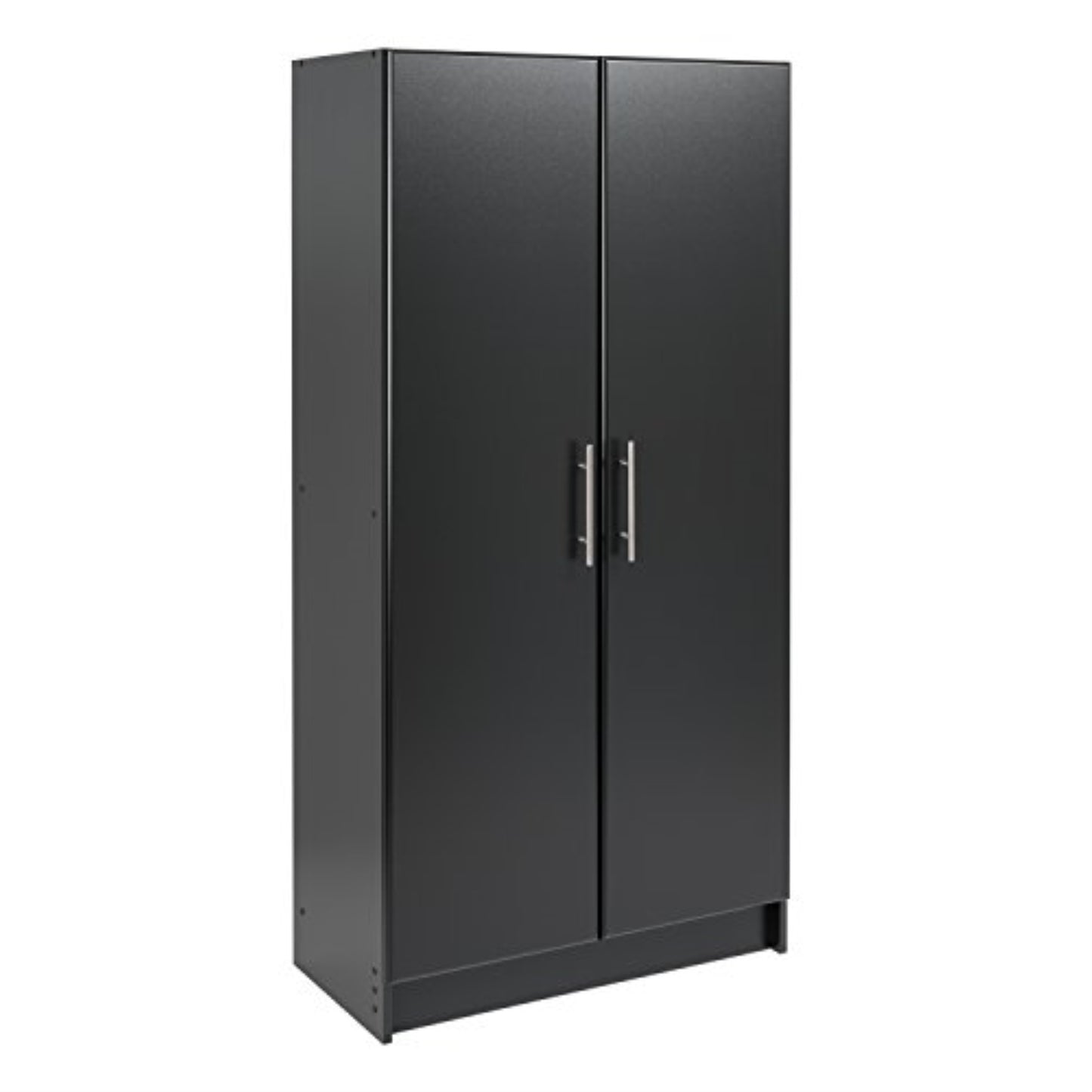 CasaFoyer BES-3264 Elite 32" Storage Cabinet - Black | Upgraded with 4" Extra Depth | Ample Storage Space for Laundry, Workshop, Garage | Adjustable Shelves | Optional Stackable Wall Cabinet | 89" Vertical Inches