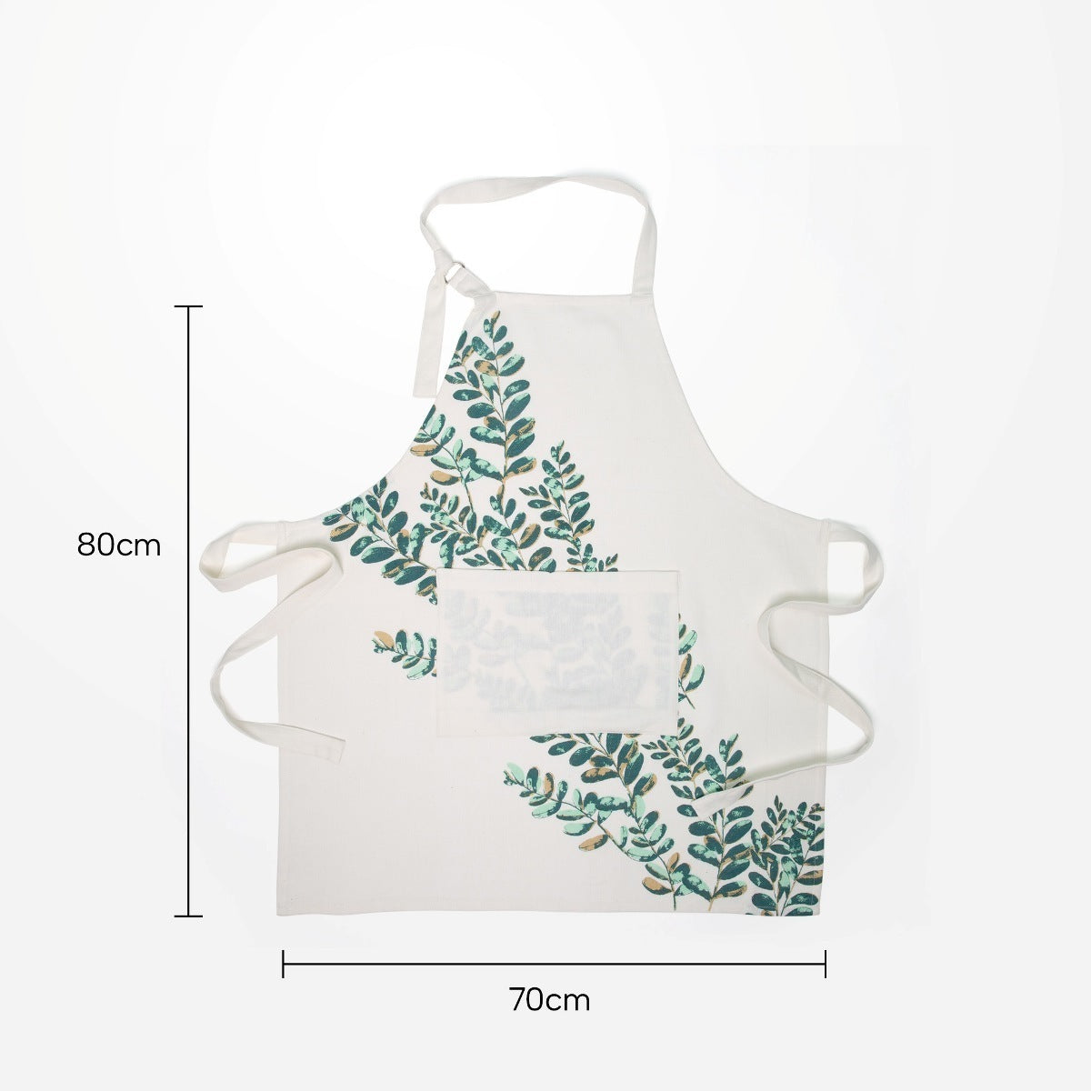 Kitchen Apron | Casafoyer Fashionable Kitchen Textiles - Trendy Designs, 100% Cotton Apron, Soft Herringbone Weave, Generously Sized Pocket - 70x80cm | casafoyer.myshopify.com