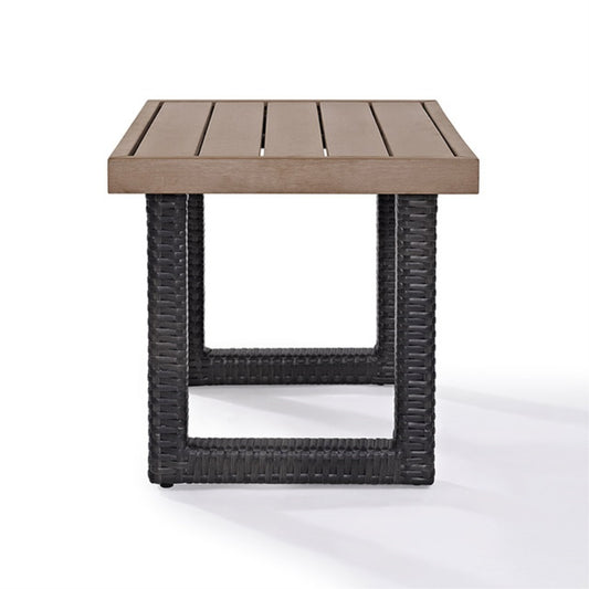 CasaFoyer Beaufort Outdoor Conversation Set - Spacious, Comfortable, and Elegant Seating Collection for Ultimate Relaxation - Water and UV Resistant - Fade-Resistant Cushions - Contemporary Coffee Table - Furniture