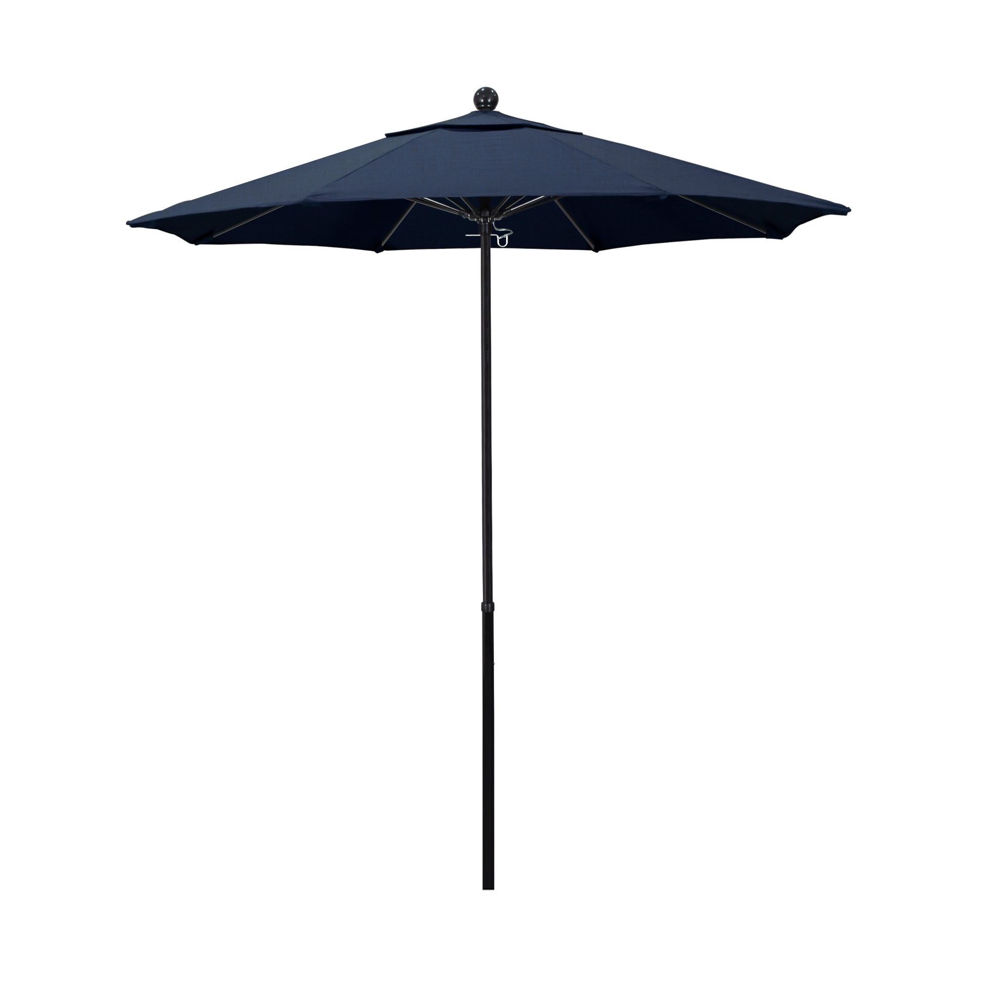CasaFoyer EFFO758 7ft Fiberglass Commercial Grade Umbrella - Weather Resistant, Adjustable Height, Perfect for Outdoor Dining.