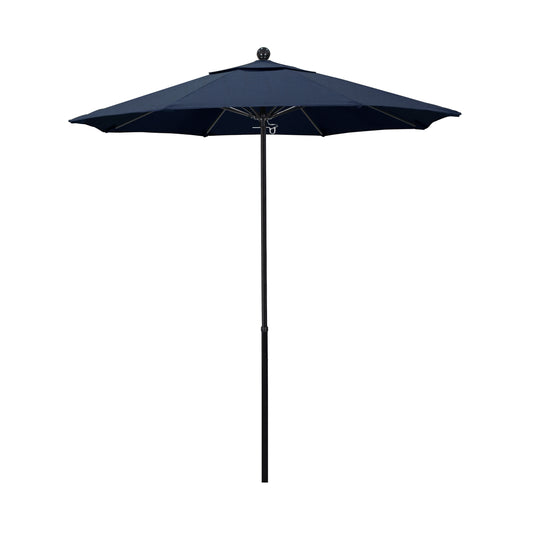 CasaFoyer EFFO758 7ft Fiberglass Commercial Grade Umbrella - Weather Resistant, Adjustable Height, Perfect for Outdoor Dining.