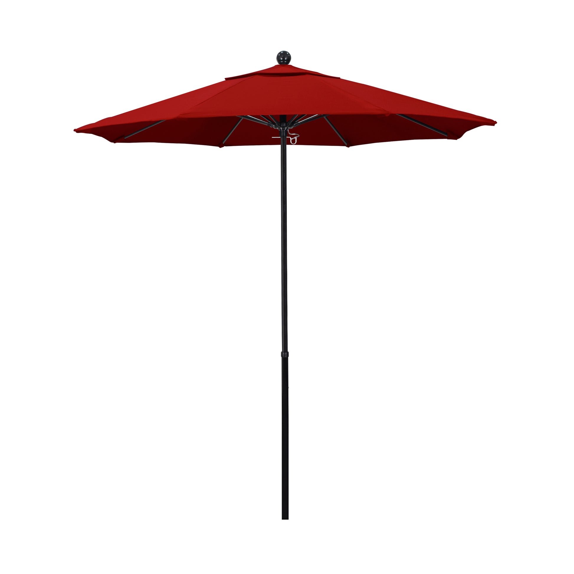 CasaFoyer EFFO758 Commercial Grade Umbrella by California Umbrella - 7ft Canopy, Adjustable Height, Fiberglass Frame - Perfect for Outdoor Dining and Customization - Stay Protected and Embrace the Elements