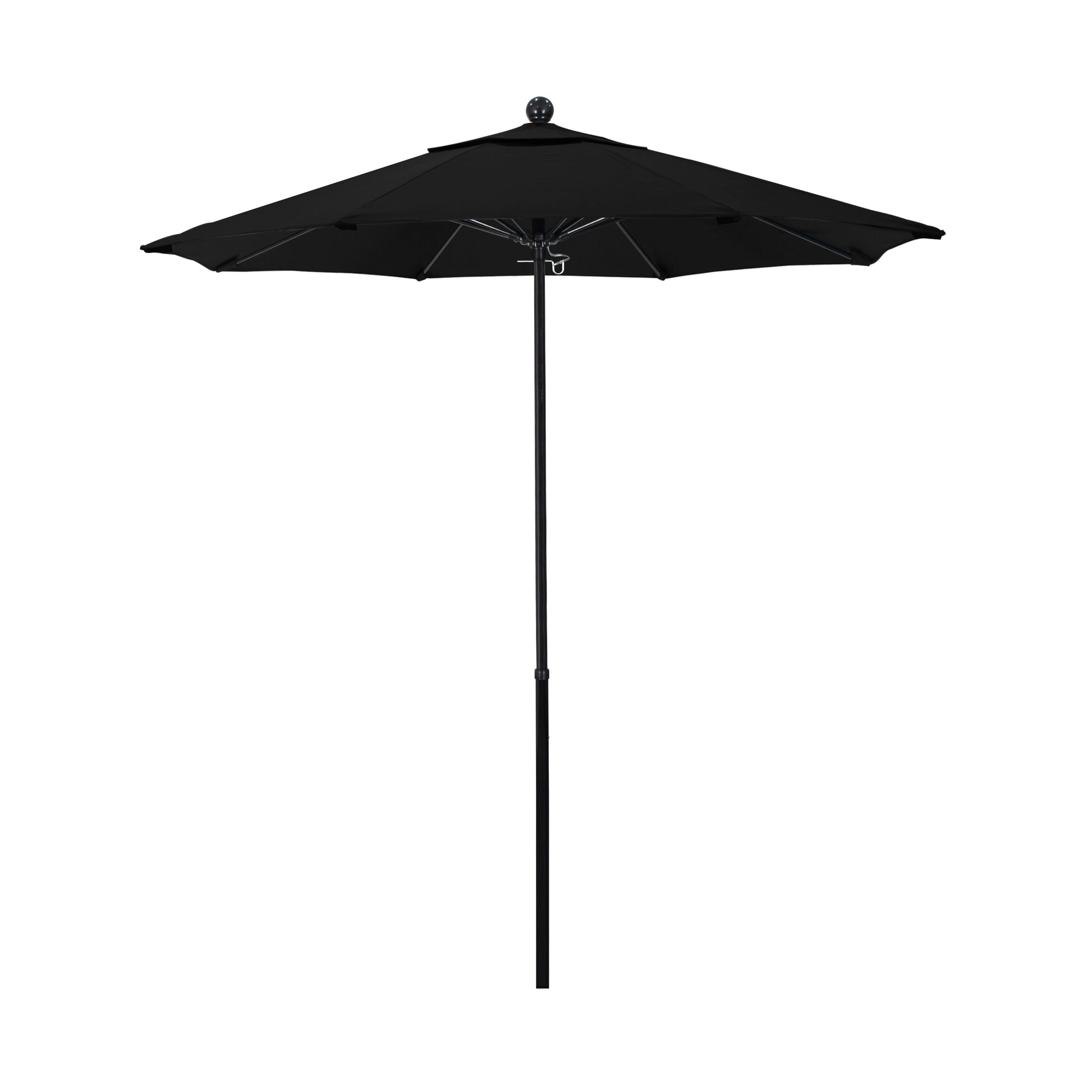 CasaFoyer EFFO758 7ft Fiberglass Commercial Grade Umbrella - Weather Resistant, Adjustable Height, Perfect for Outdoor Dining.