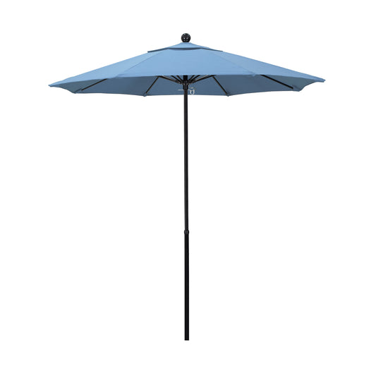CasaFoyer EFFO758 7-Foot Fiberglass Commercial Umbrella - Weather Resistant, Adjustable Height, Perfect for Outdoor Dining - California Umbrella