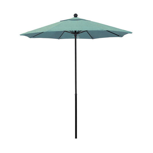CasaFoyer EFFO758 Commercial Grade 7ft Fiberglass Umbrella - Adjustable Height Pole - Weather Resistant - Perfect for Outdoor Dining - California Umbrella