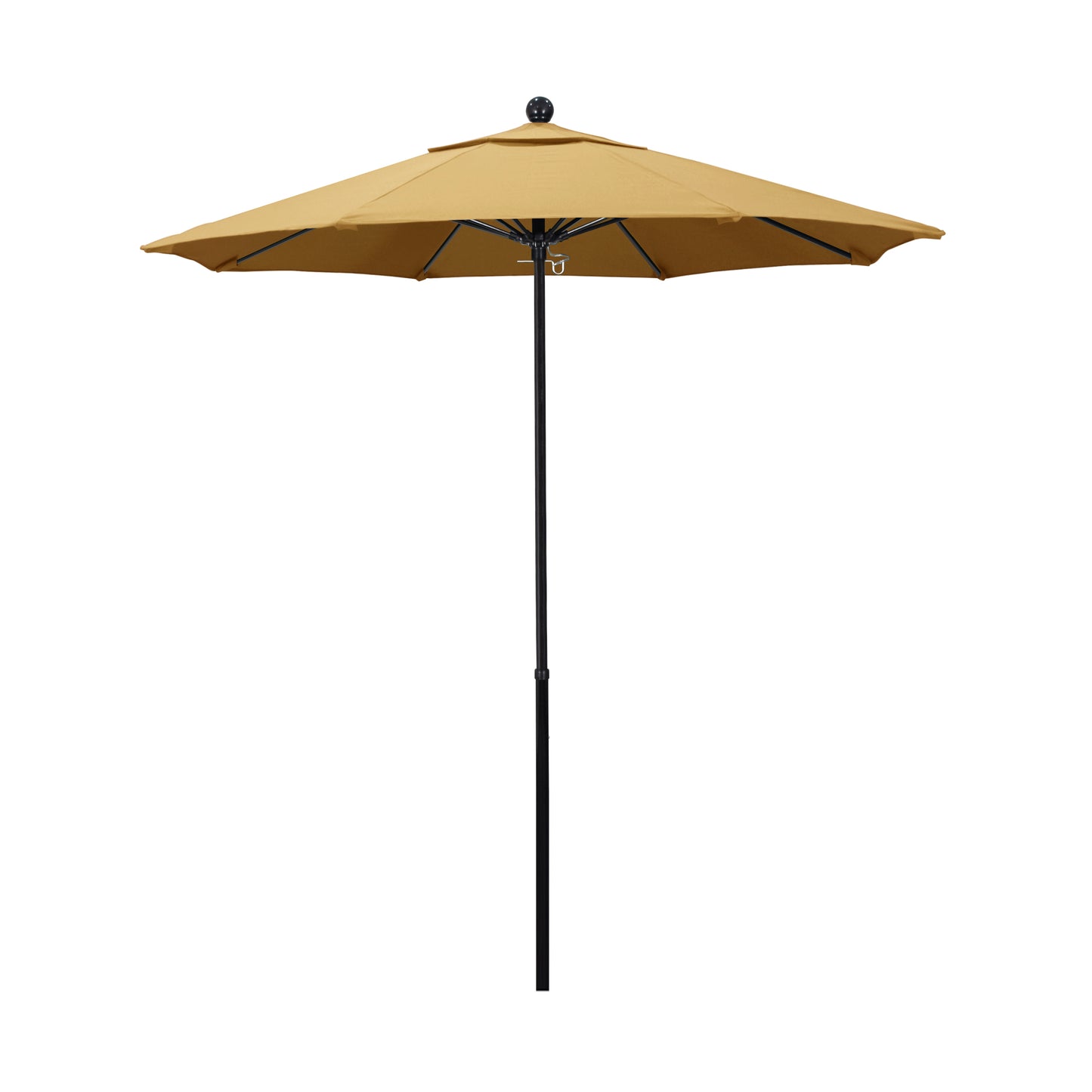 CasaFoyer California Umbrella EFFO758 7ft Commercial Grade Fiberglass Patio Umbrella - Sturdy, Weather Resistant, Adjustable Height Pole - Enhance Your Outdoor Space