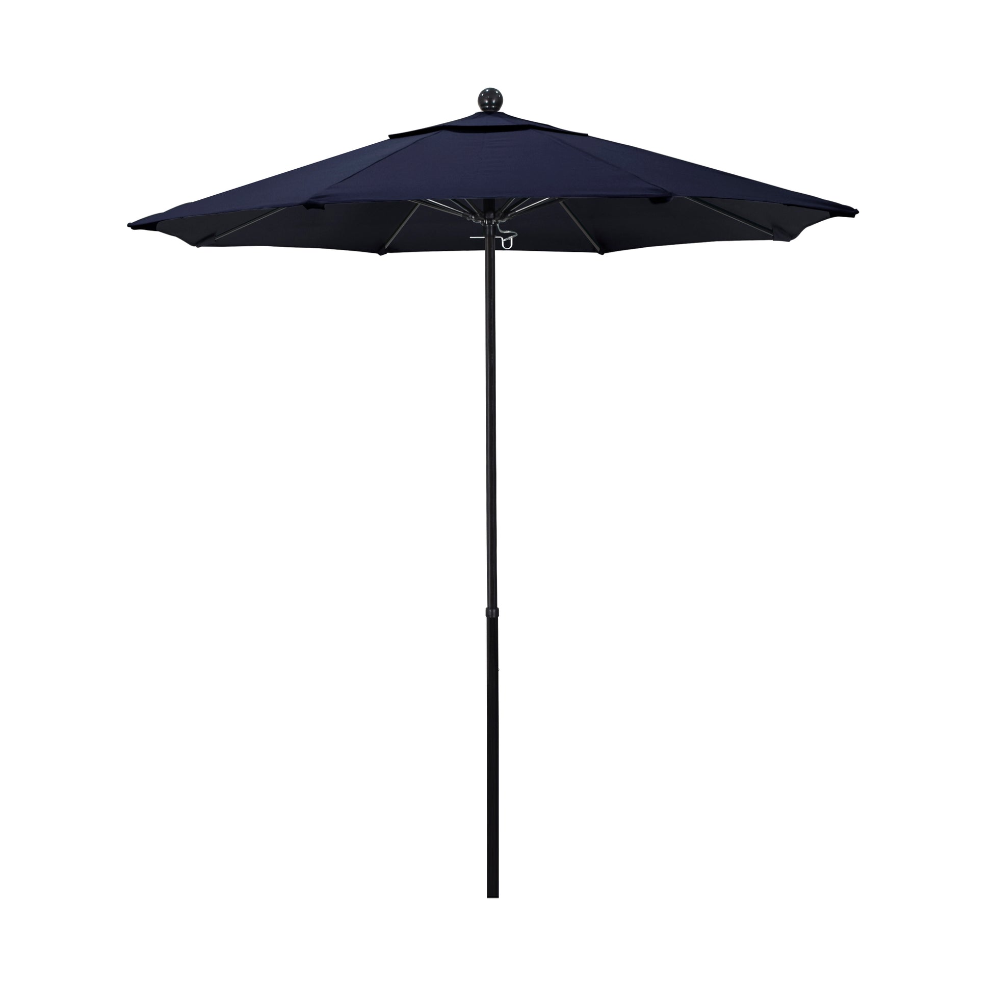 CasaFoyer EFFO758 7ft Fiberglass Commercial Grade Umbrella - Weather Resistant, Adjustable Height, Ideal for Outdoor Dining - California Umbrella