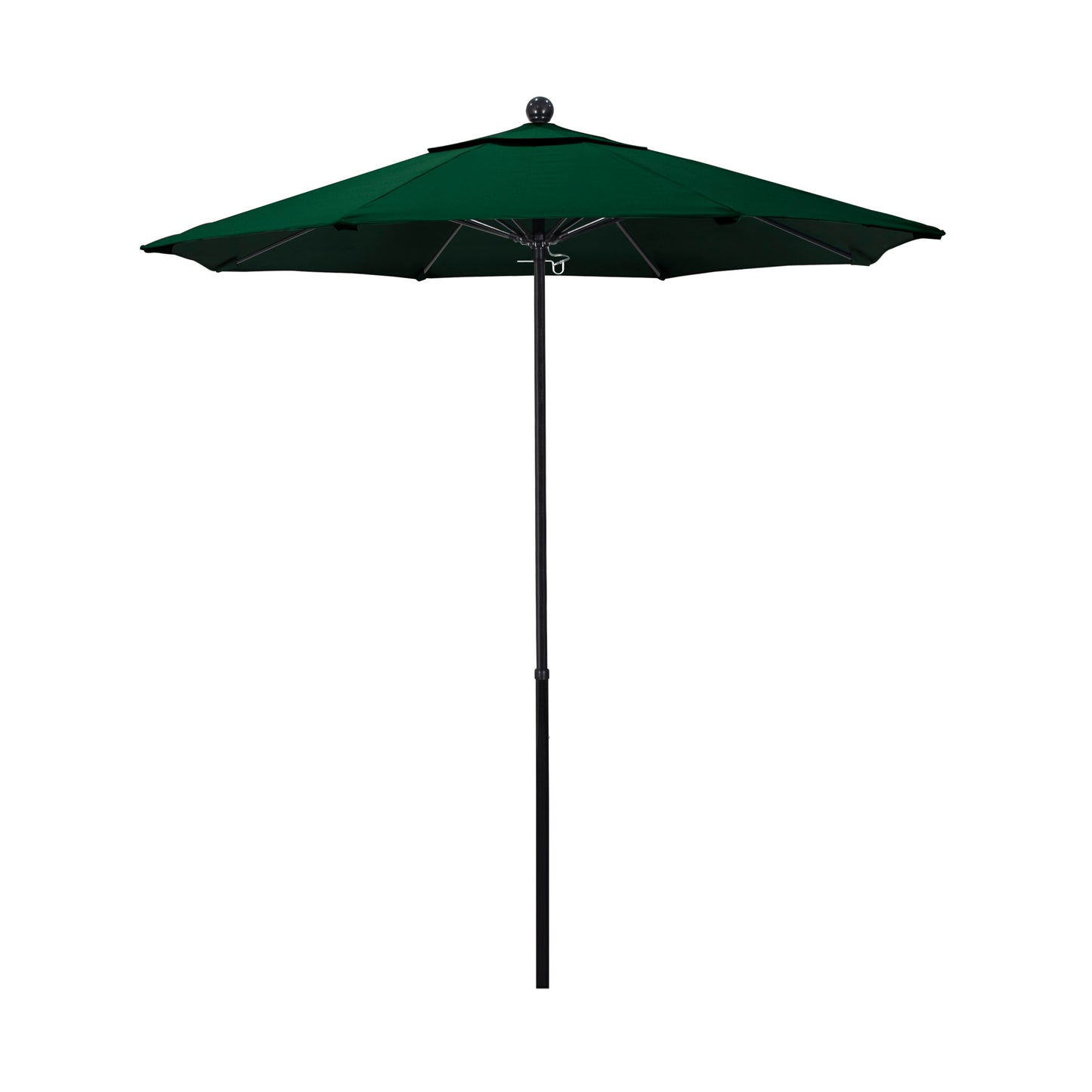CasaFoyer EFFO758 7-Foot Commercial Grade Fiberglass Umbrella - Adjustable Height, Weather Resistant, Market Style Canopy - Perfect for Outdoor Dining - California Umbrella