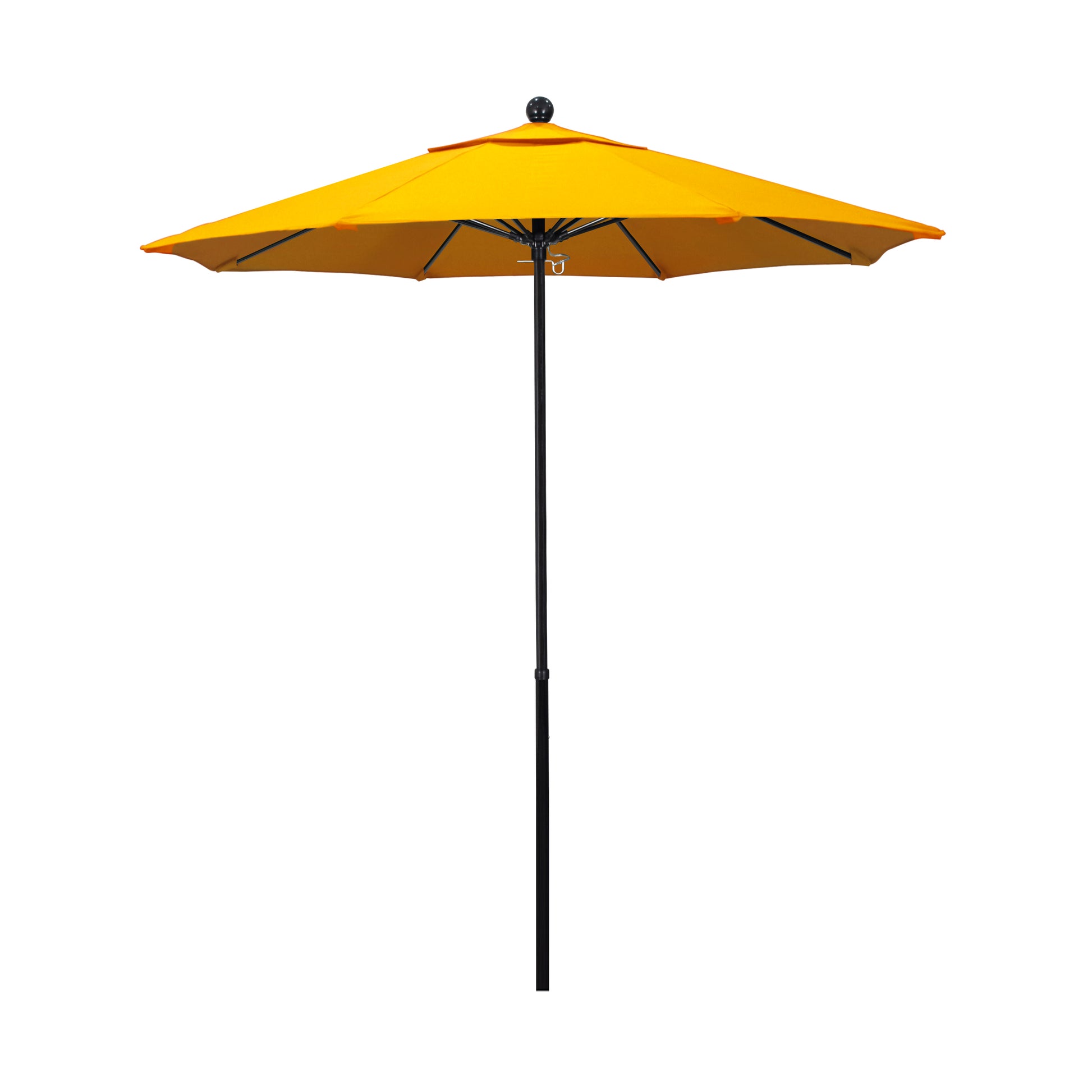 CasaFoyer EFFO758 7ft Fiberglass Commercial Grade Umbrella - Adjustable Height, Weather Resistant, Perfect for Outdoor Dining - California Umbrella