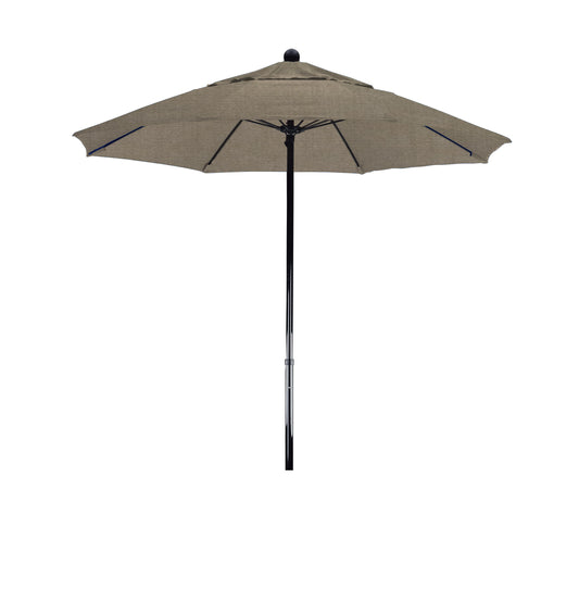 CasaFoyer EFFO758 7ft Fiberglass Commercial Umbrella - Weather Resistant, Adjustable Height, Perfect for Outdoor Dining. Revolutionize your outdoor space!